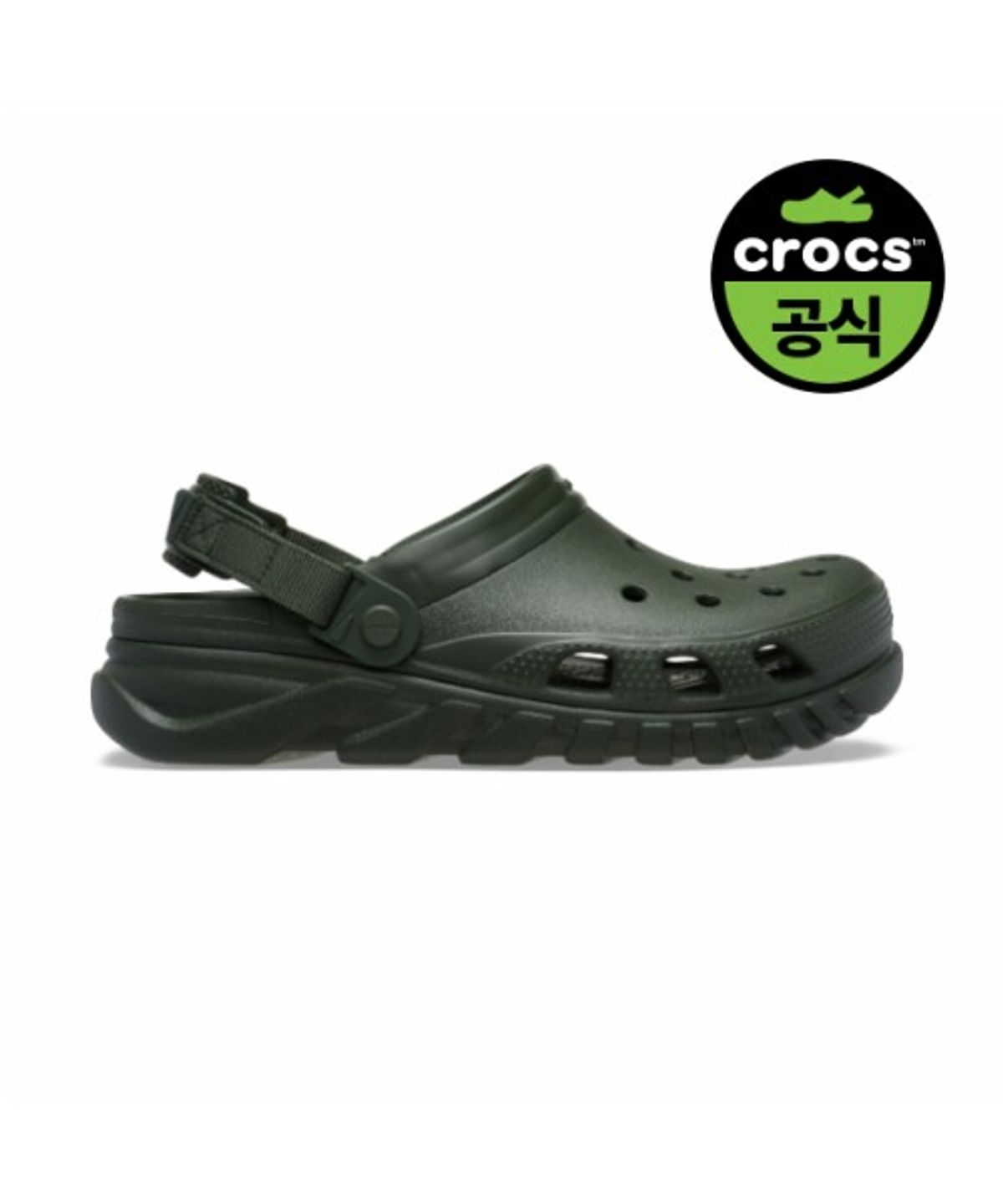 크록스(CROCS) 성인 듀엣 맥스 II 클로그 FGR (26SUCL208776)