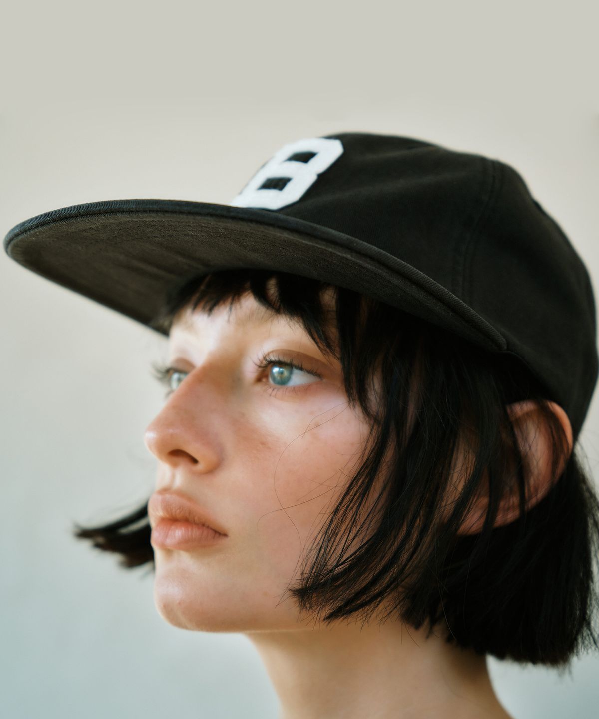 그린버터(GREENBUTTER) B Logo Cap (Black)