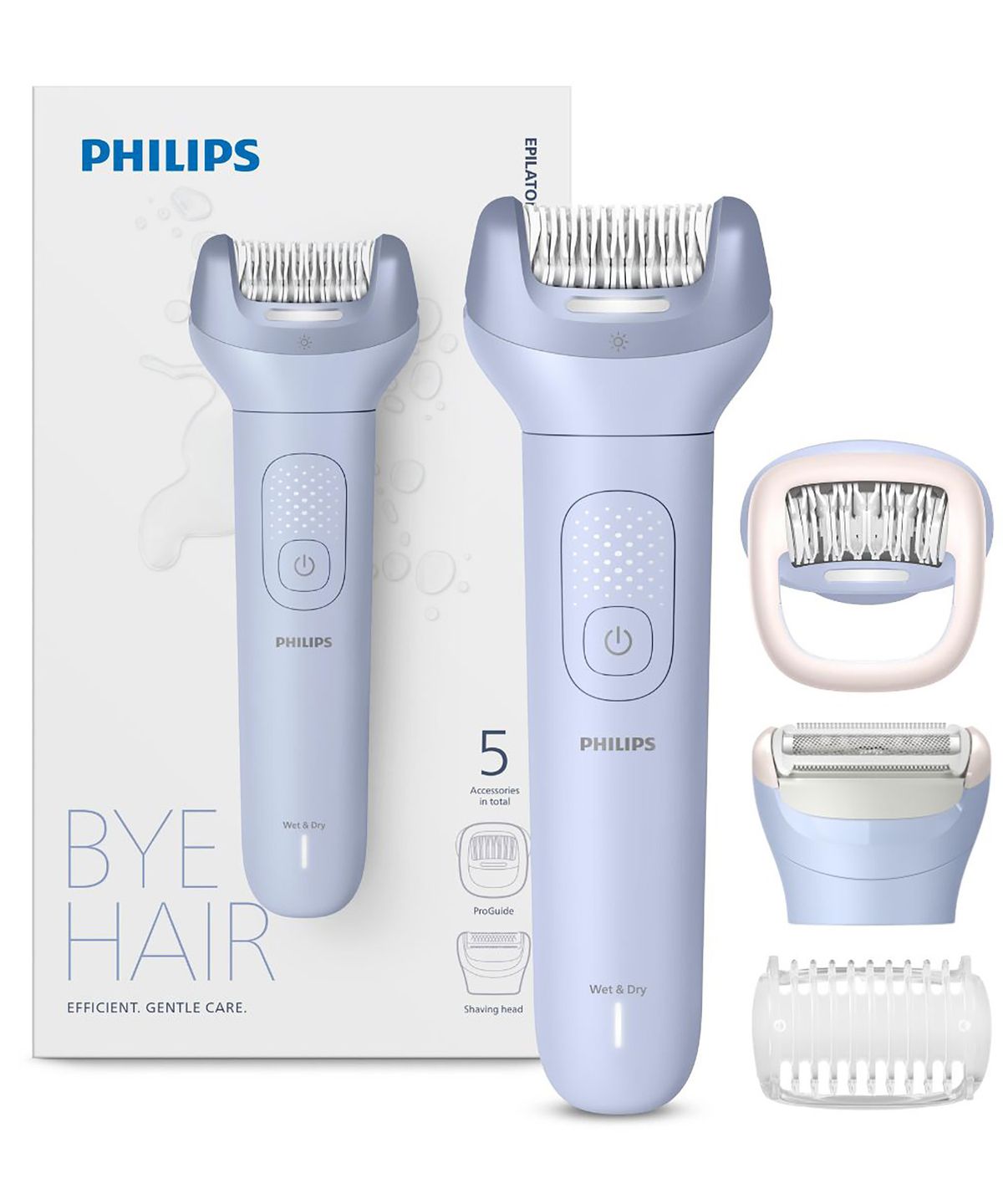 필립스(PHILIPS) 샤티넬 8000 시리즈 모근제거기 라이트블루 BRE709/00