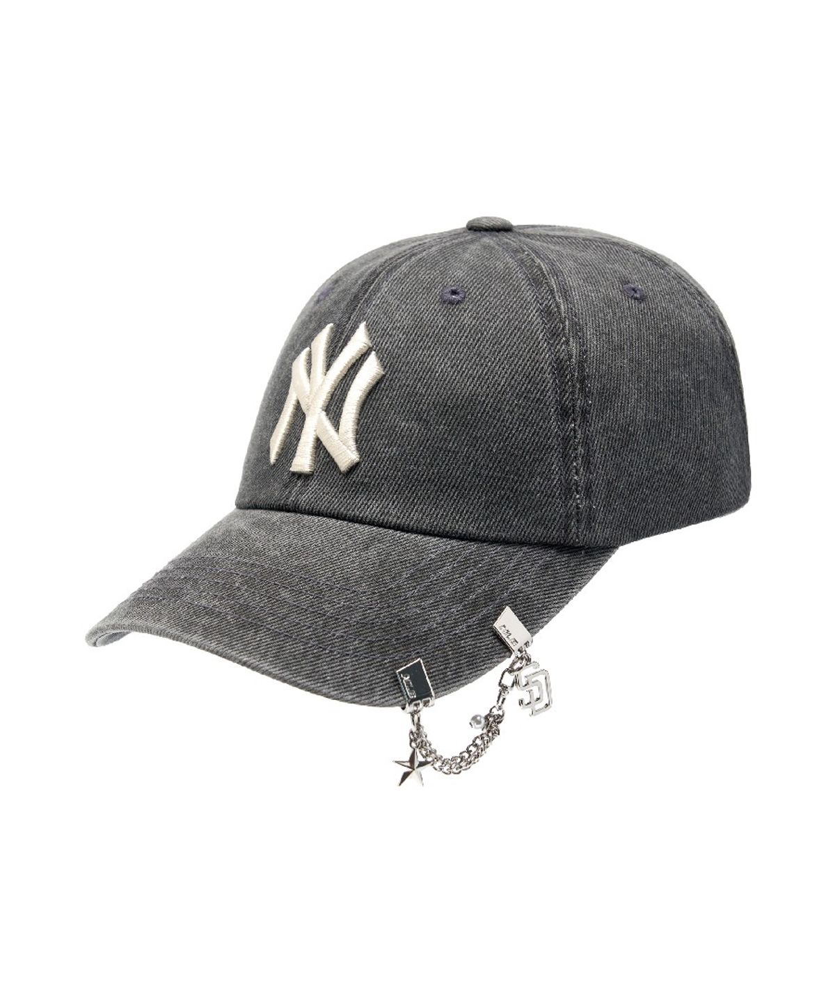 엠엘비(MLB) 스타 볼캡 바이저 체인 클립 ALT (Silver)