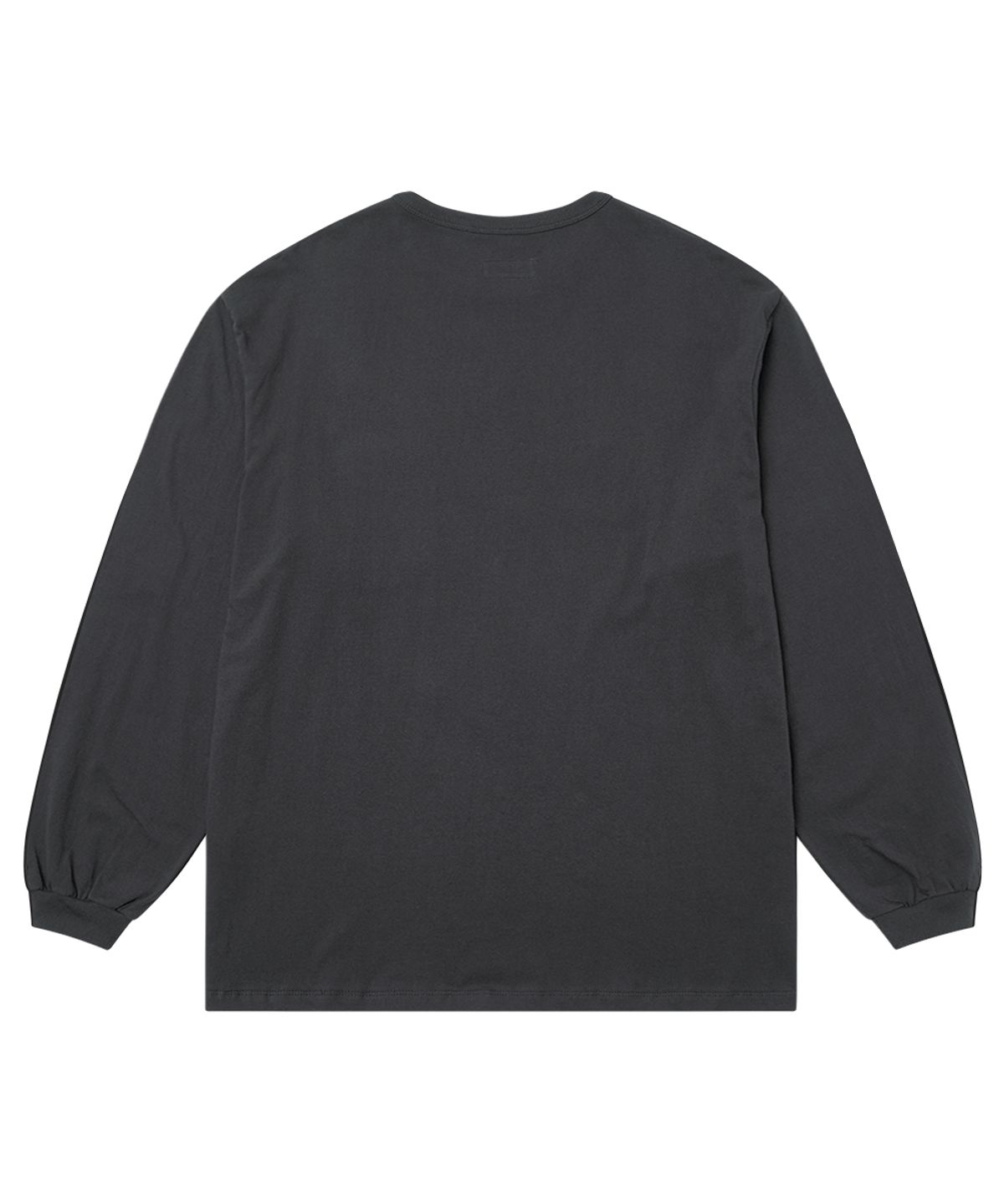 솔티(SORTIE) Essential Comfort Poket Long Sleeve (Charcoal)