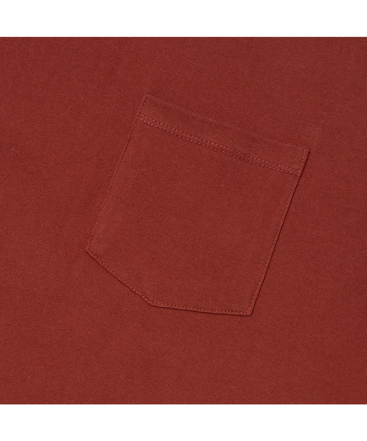 솔티(SORTIE) Essential Comfort Poket Long Sleeve (Brick)