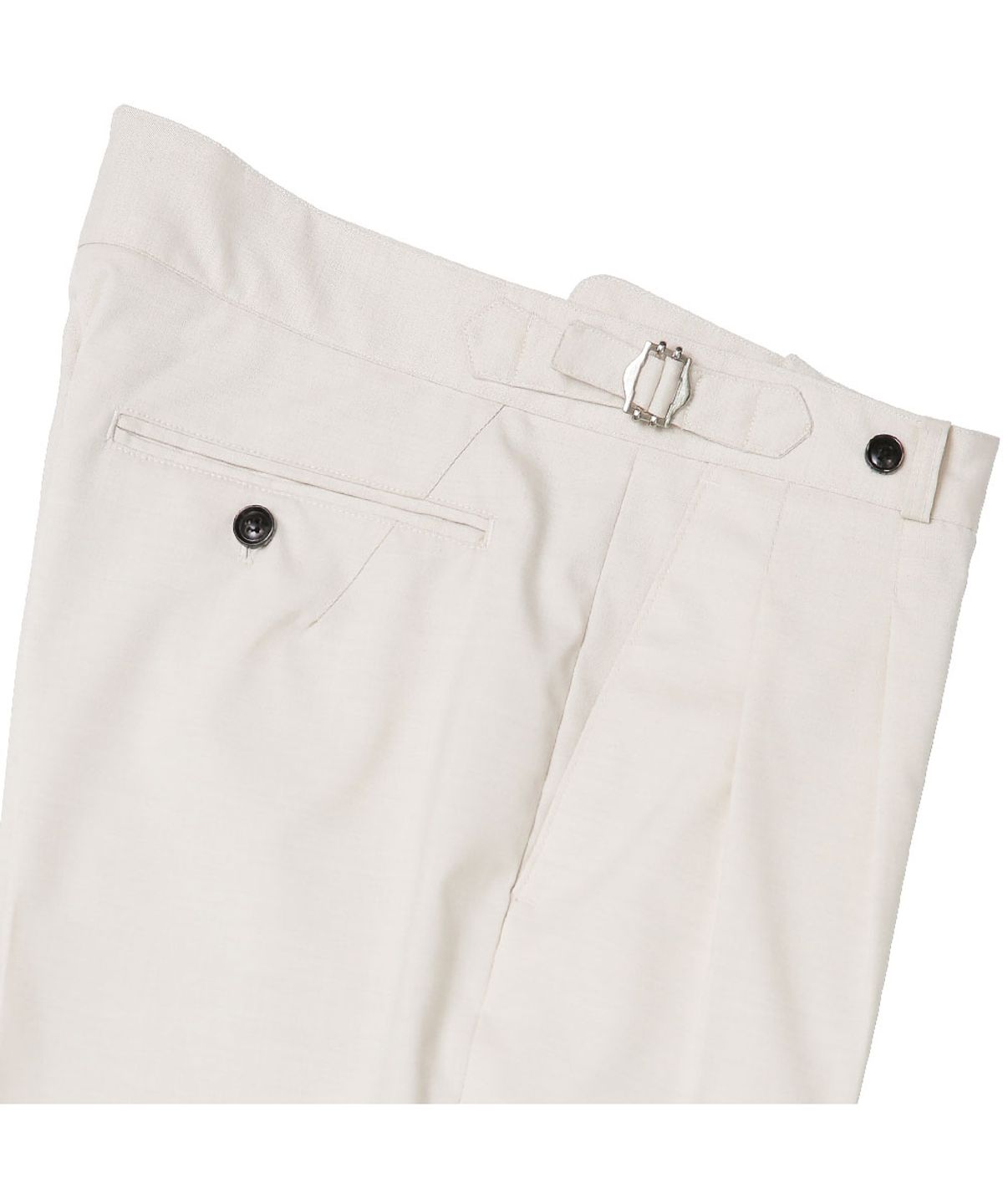 솔티(SORTIE) 309 Essential Bello Trousers (Ivory)