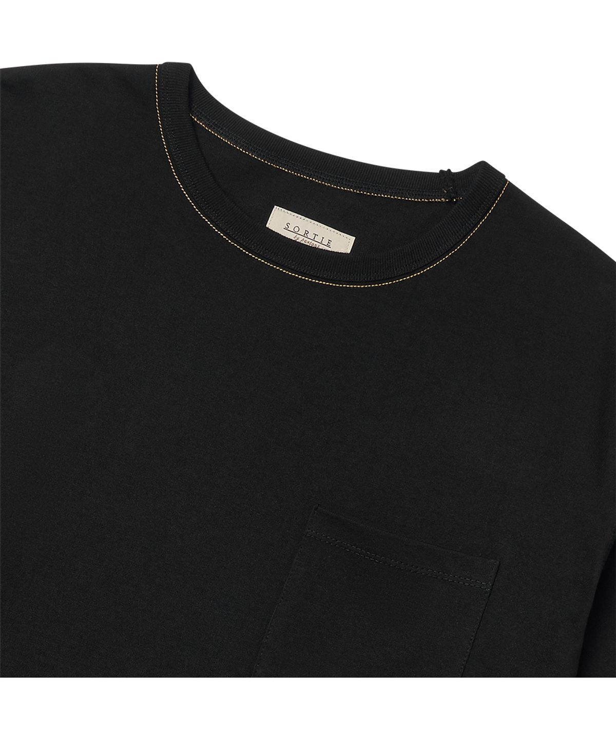 솔티(SORTIE) 3N605 Utility Poket Long Sleeve (Black)