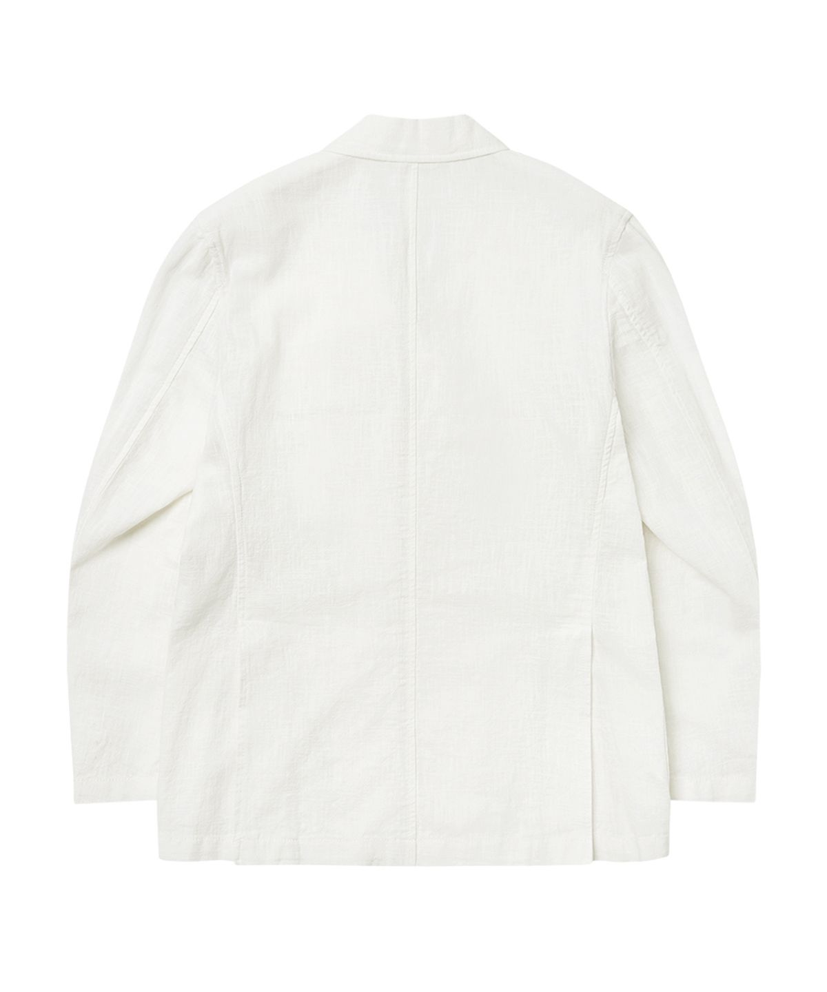 솔티(SORTIE) 6B Linen Washed Double Jacket (Ivory)