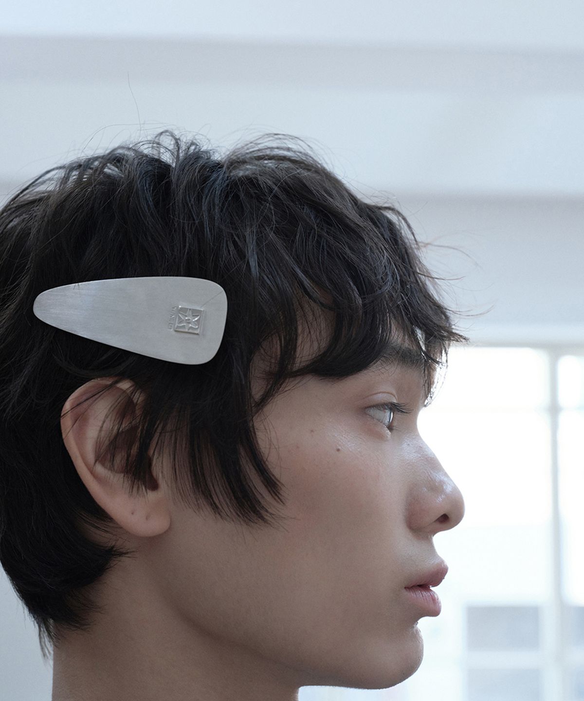 유네(YUNE) Wedge Hair Pin_[Square Star]