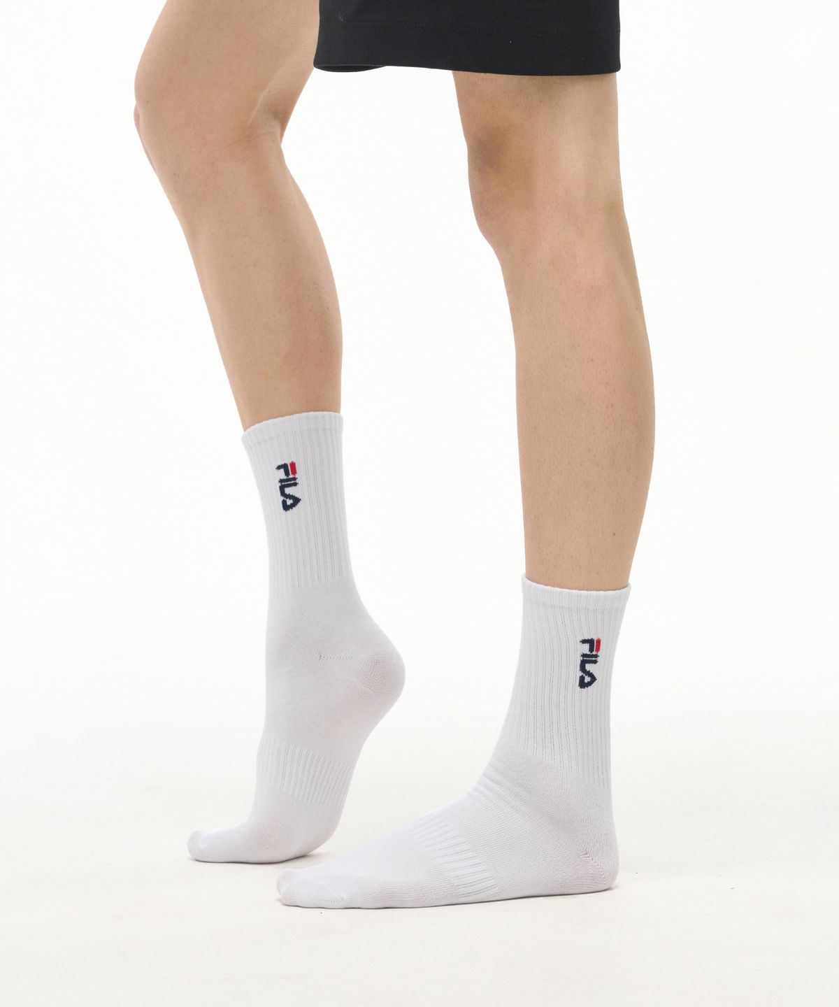 휠라 골프(FILA GOLF) 타이포 로고 크루 5족 (3colors)