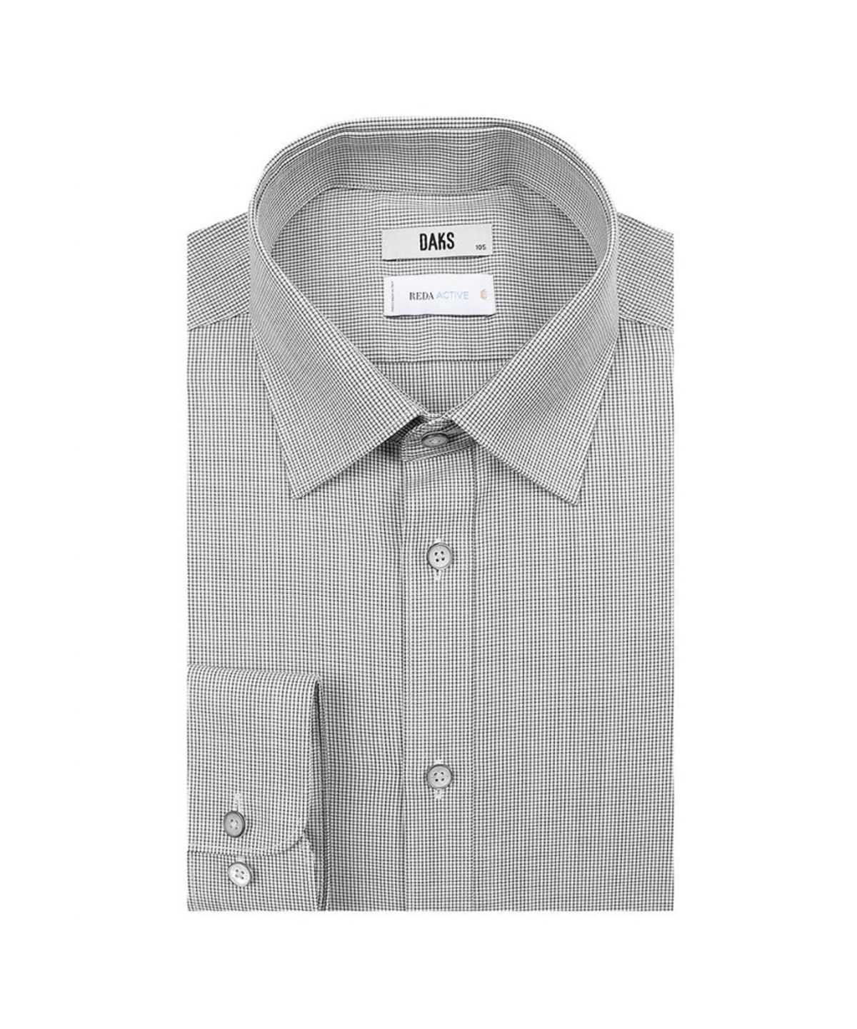 닥스셔츠(DAKS SHIRTS) 케어 울100 패턴 드레스셔츠_DMS1SHDL152G1