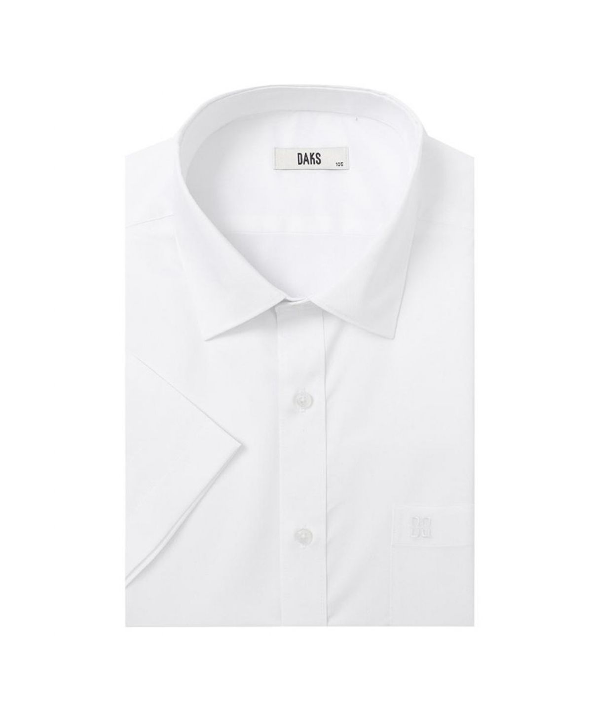 닥스셔츠(DAKS SHIRTS) 레이온혼방 이지케어 스트레치 솔리드 드레스 반팔셔츠 레귤러핏_DLS2SHDS401A1
