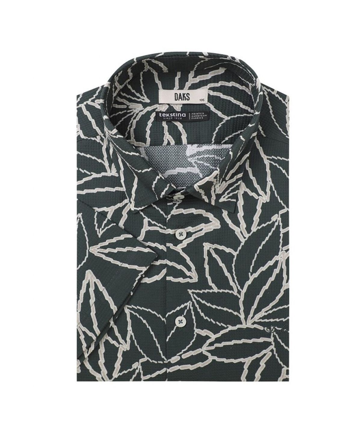 닥스셔츠(DAKS SHIRTS) 케어 면100 트로피컬 프린팅셔츠_DMS1SHCS136E1