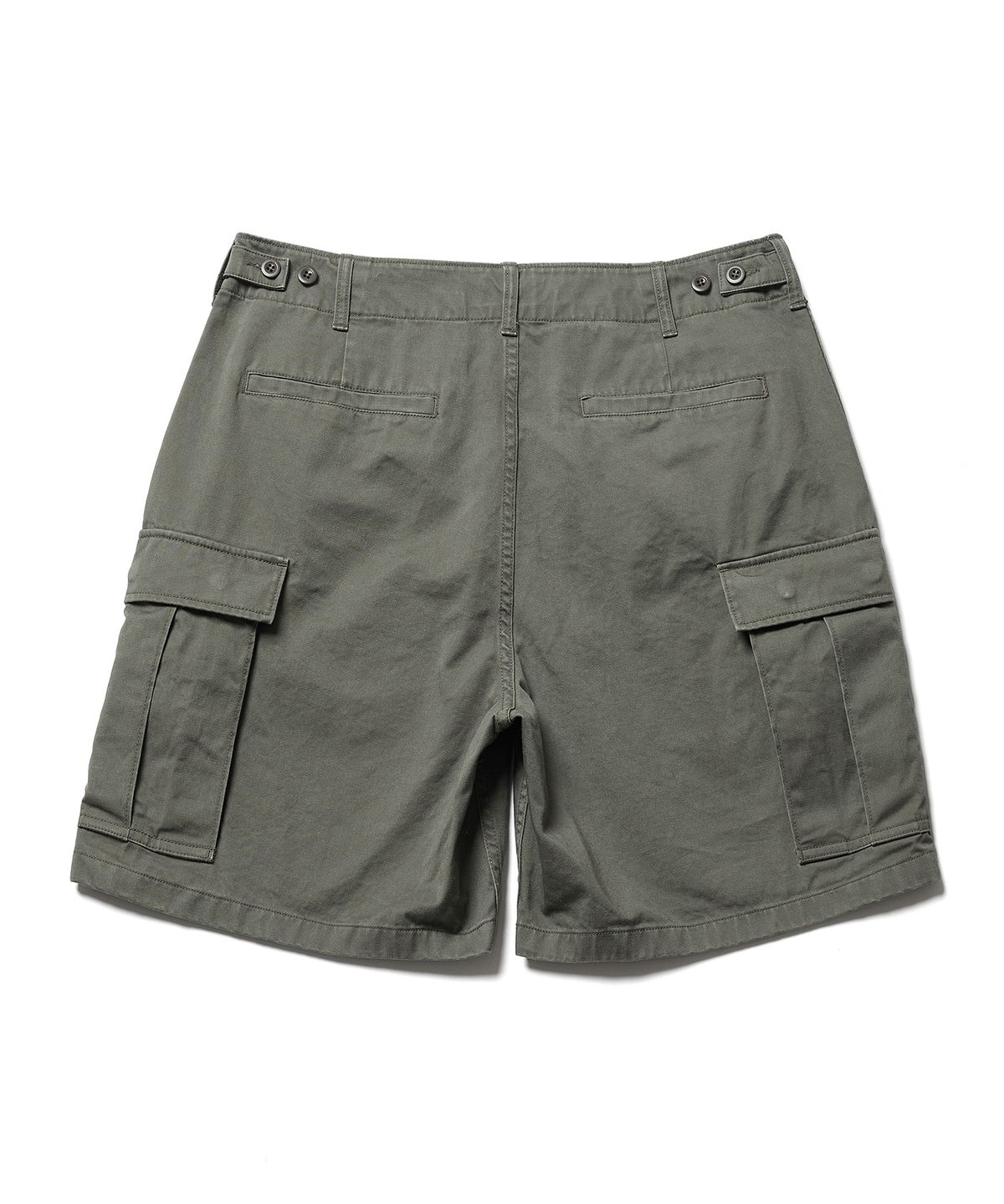 에스파이(ESFAI) UTILITY FIELD SHORTS (GREY OLIVE)
