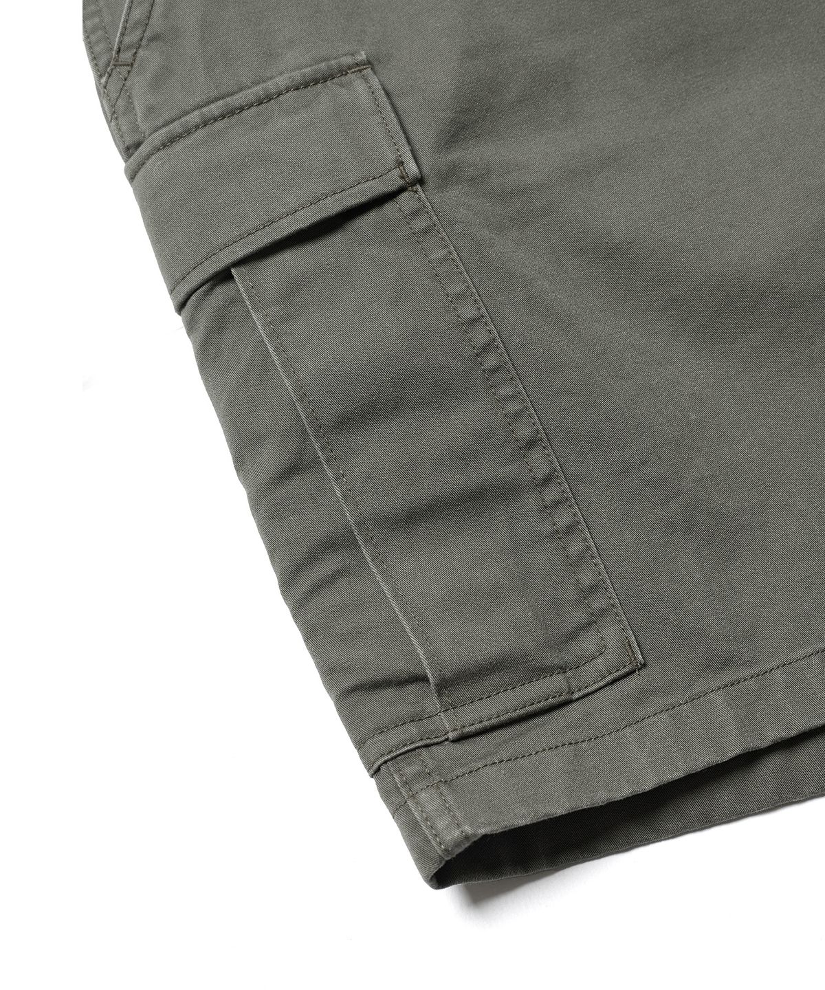 에스파이(ESFAI) UTILITY FIELD SHORTS (GREY OLIVE)
