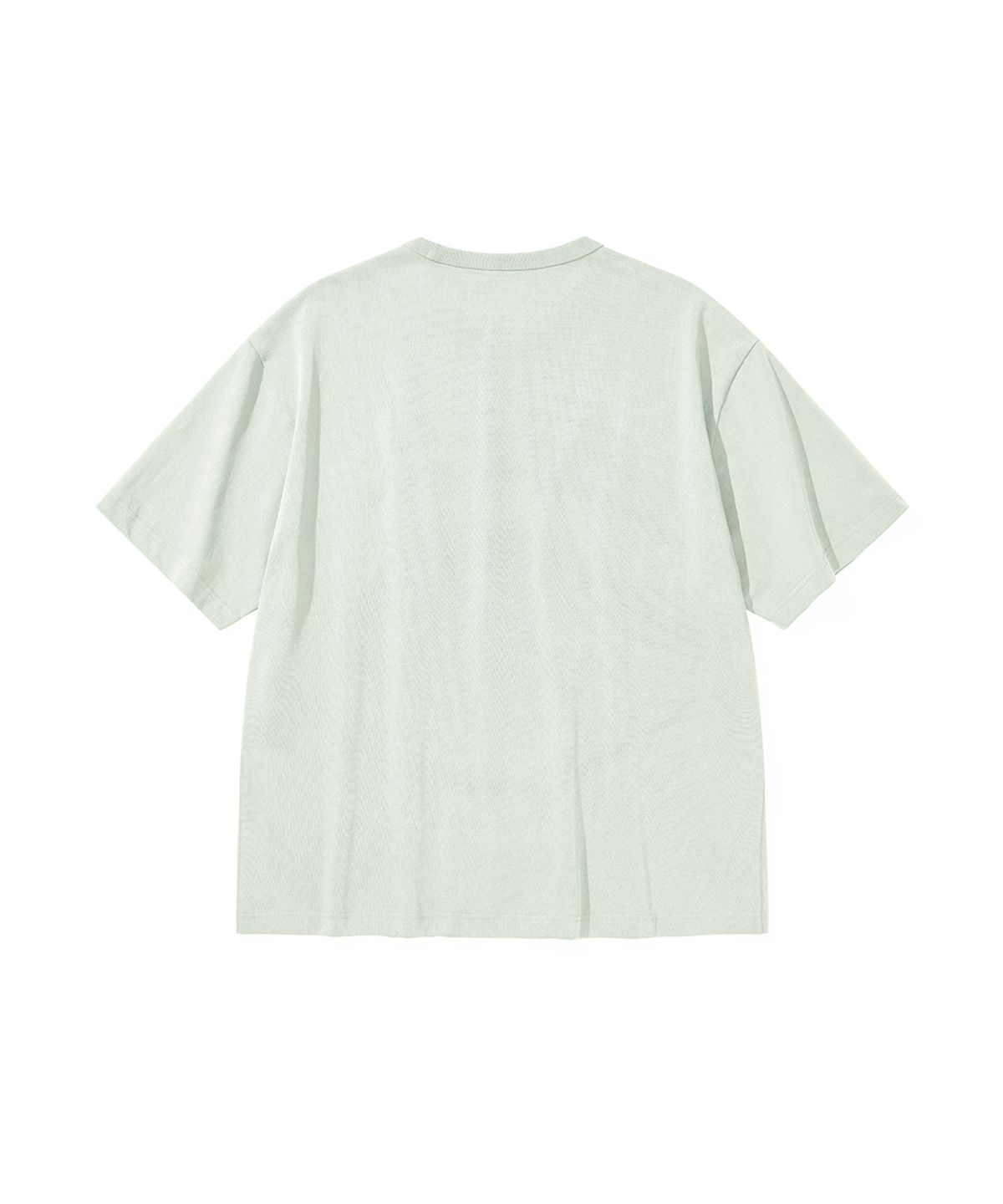 히즈핸더(HISHANDER) VINTAGE FADE S/S TEE LIGHT GREEN