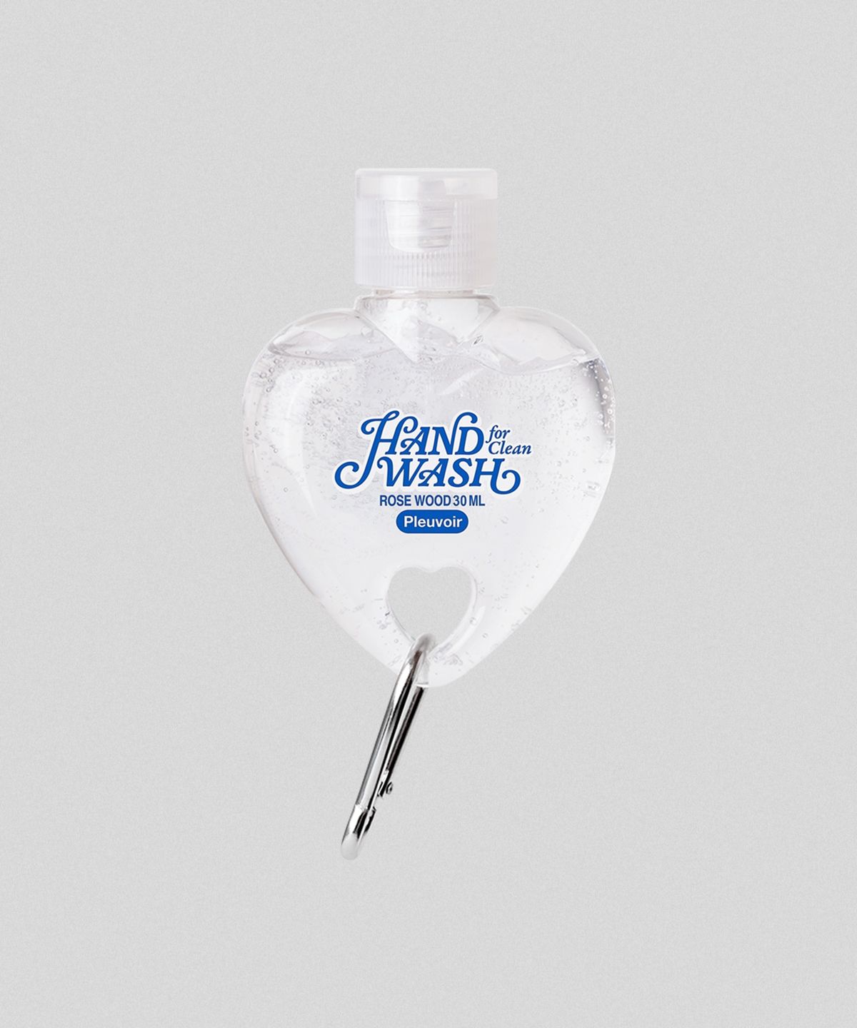 플르부아(PLEUVOIR) 하트 키링 핸드워시 로즈우드 30mL