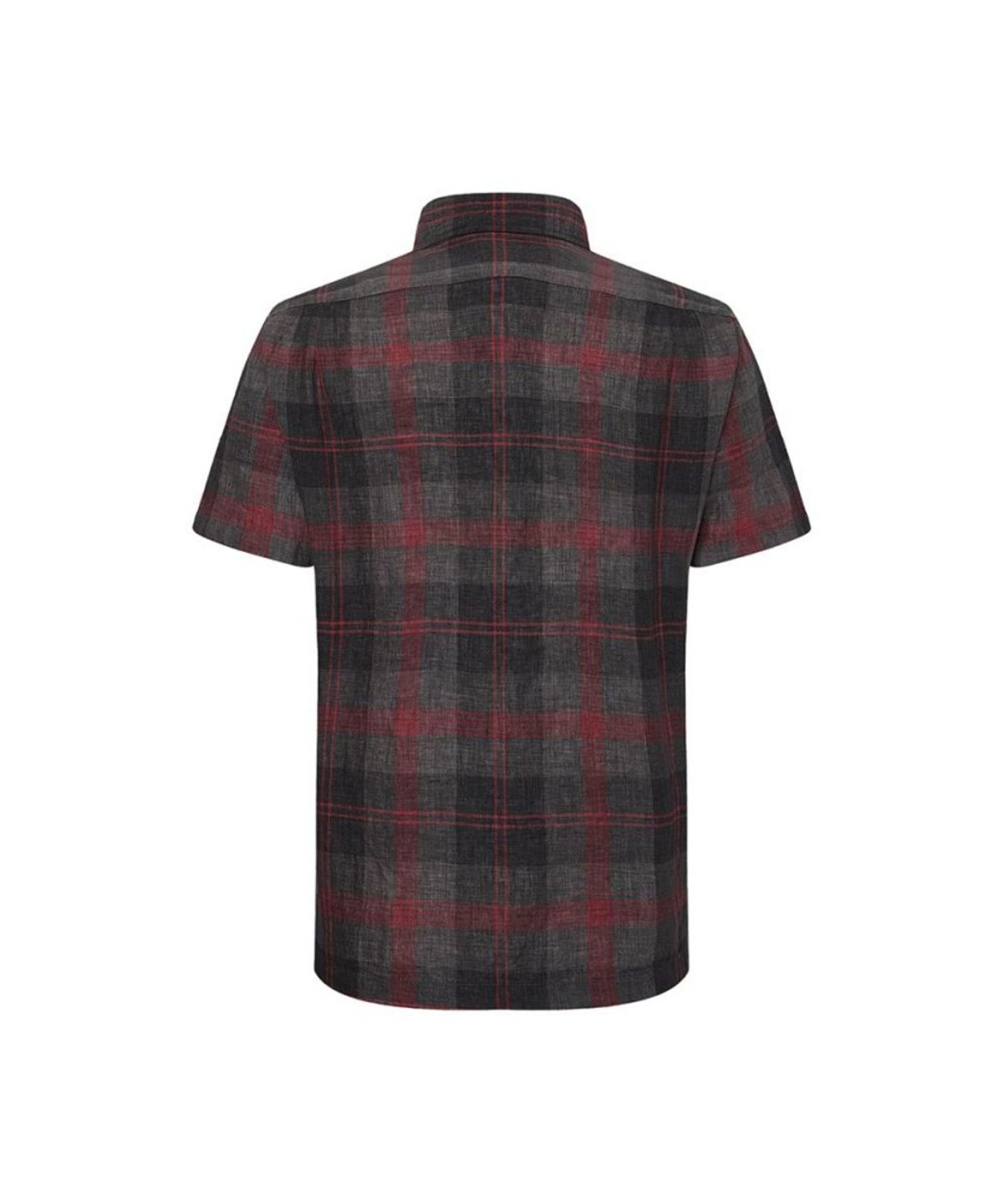 닥스셔츠(DAKS SHIRTS) 케어 린넨100 미디움체크셔츠_DMS1SHCS181G1