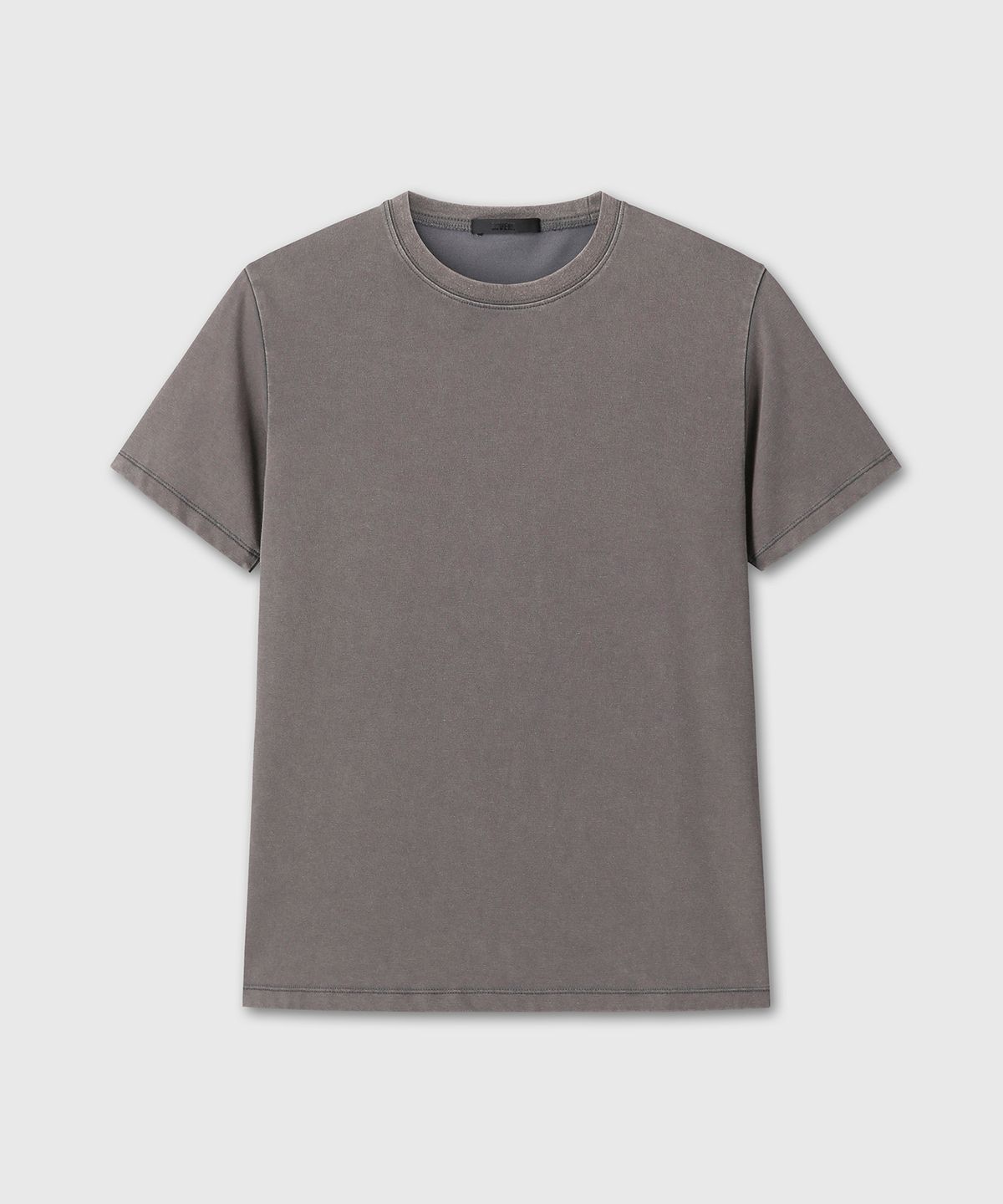 다이브인(DIVEIN) WASHED REGULAR FIT T-SHIRTS (CHARCOAL)