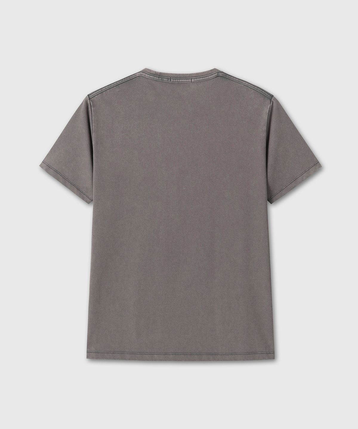 다이브인(DIVEIN) WASHED REGULAR FIT T-SHIRTS (CHARCOAL)