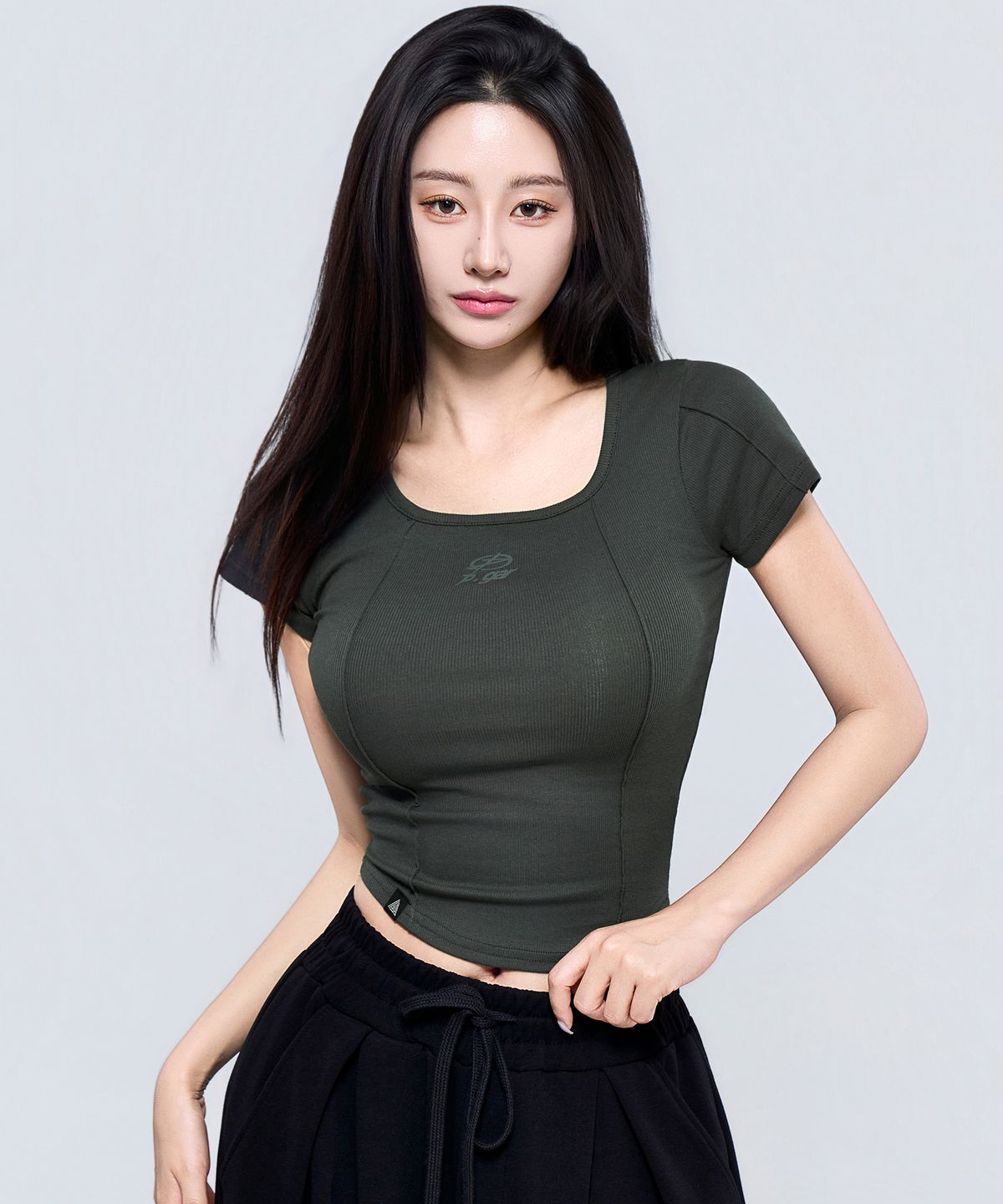 피지컬가먼츠(PHYSICAL GARMENTS) P5082 골지 슬림 스티치 반팔티 [3COLOR]