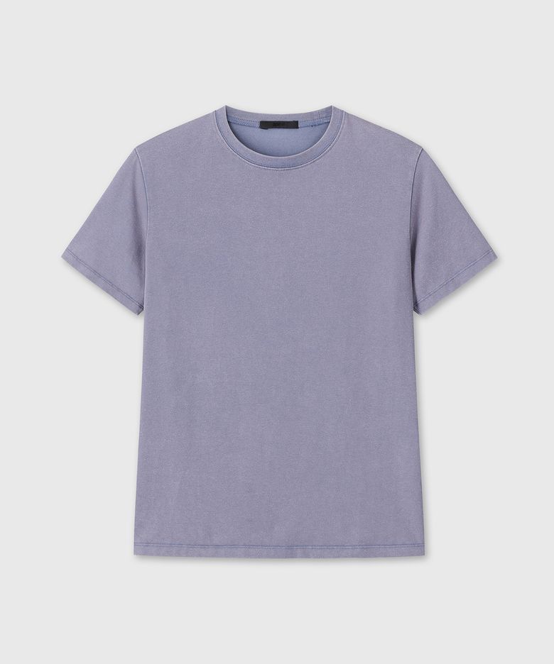 WASHED REGULAR FIT T-SHIRTS (BLUE)