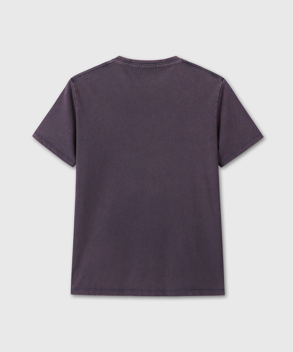 다이브인(DIVEIN) WASHED REGULAR FIT T-SHIRTS (DARK PURPLE)