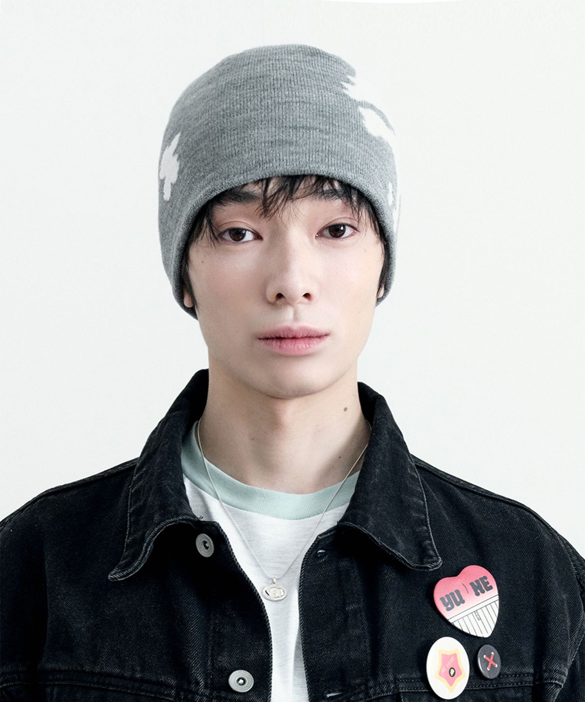 유네(YUNE) Soft Shape Beanie_[Gray]
