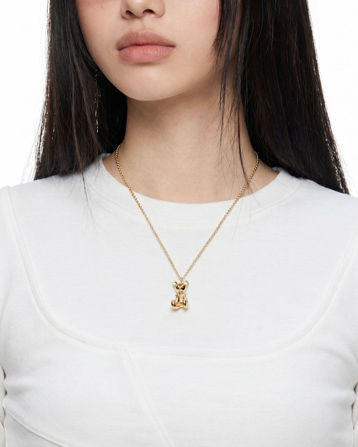 논논(NONENON) MINI BEAR SILVER925 (18K GOLD PLATED