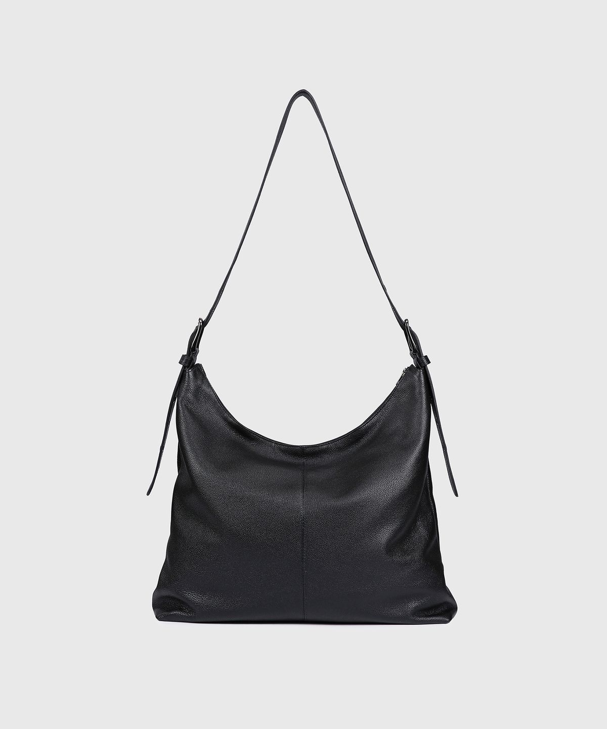 다이브인(DIVEIN) LEATHER LINE SHOULDER BAG (BLACK)