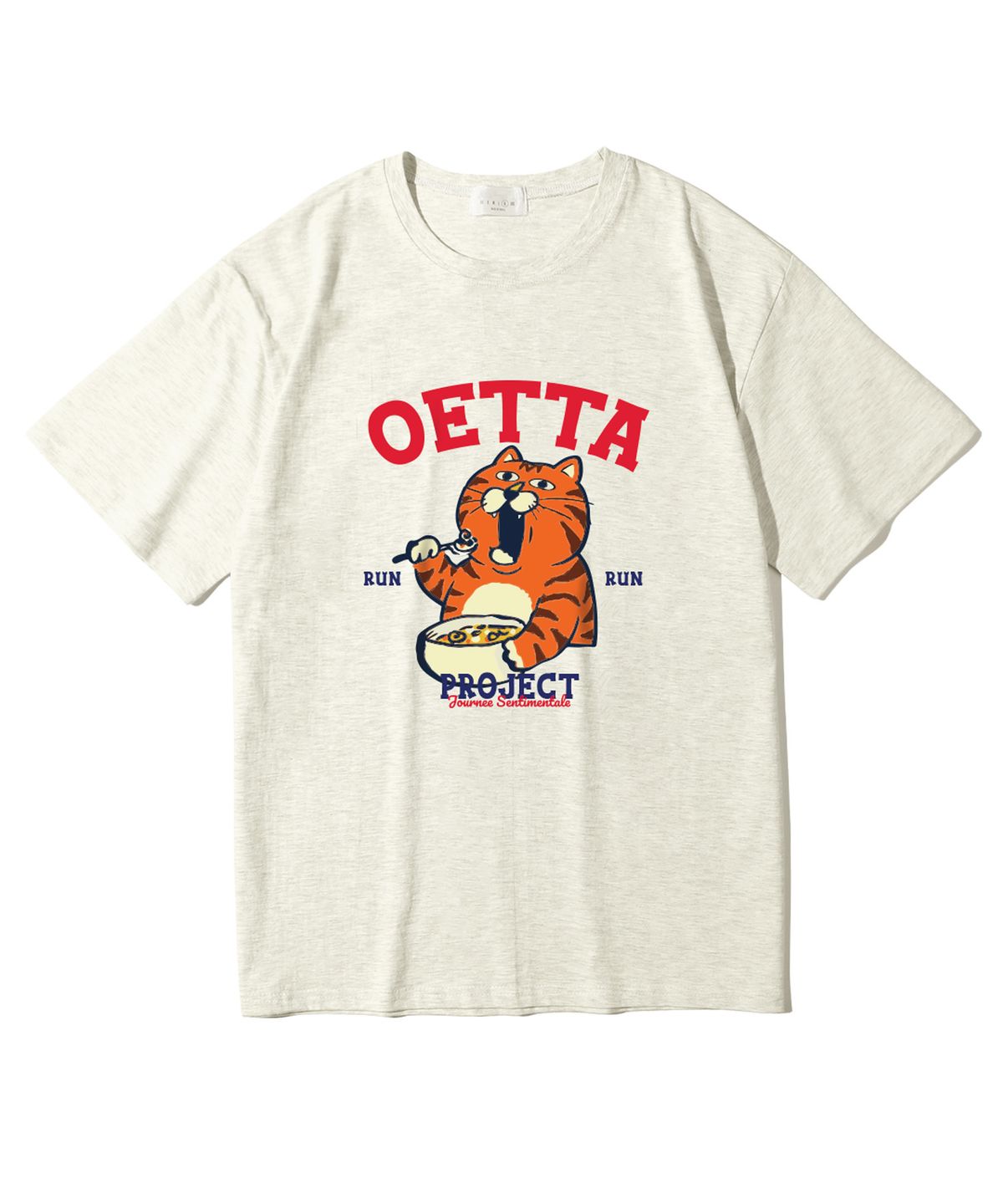 오에타(OETTA) 시리얼 더블코튼 오버핏 반팔티셔츠 OTS26010(10COLOR)