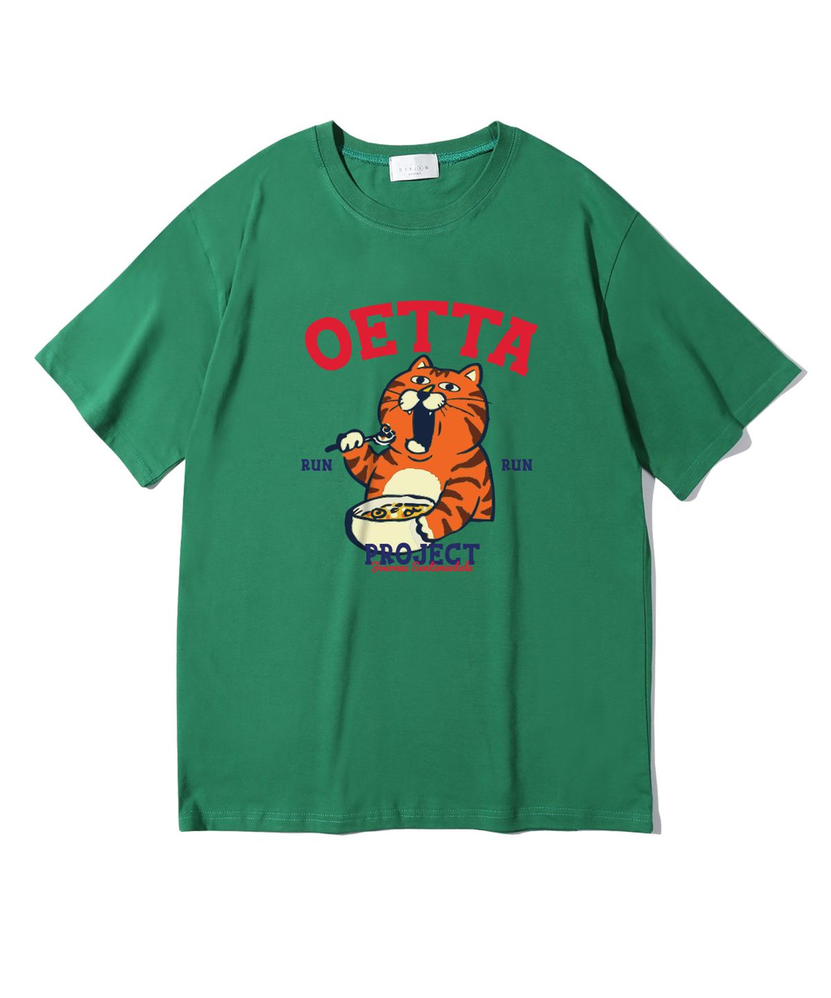 오에타(OETTA) 시리얼 더블코튼 오버핏 반팔티셔츠 OTS26010(10COLOR)