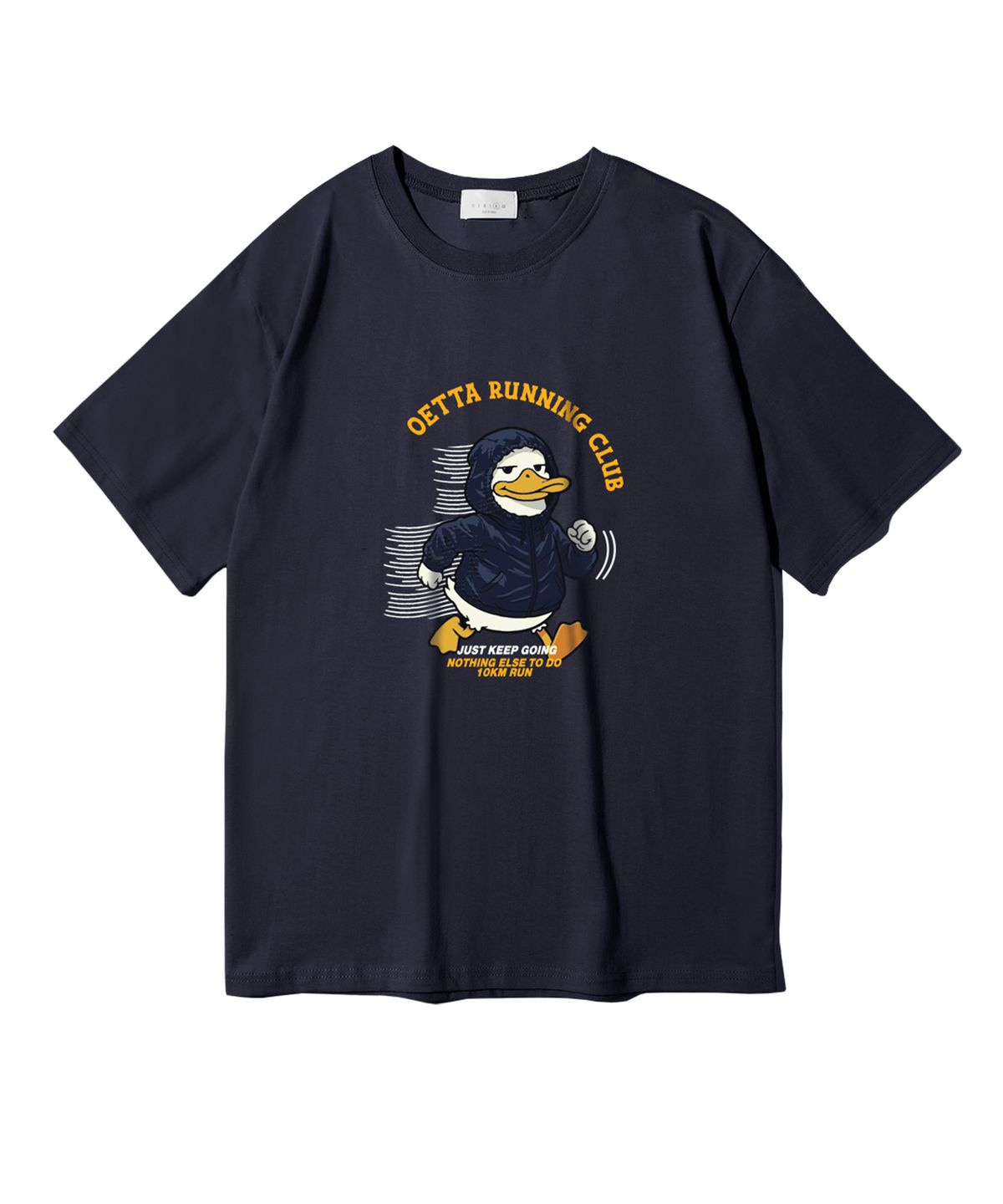 오에타(OETTA) 러닝 덕 더블코튼 오버핏 반팔티셔츠 OTS26009(10COLOR)