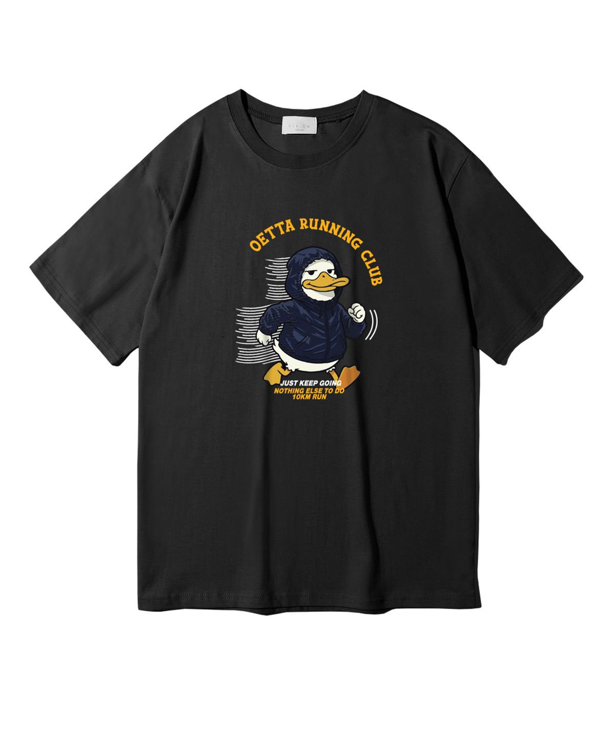 오에타(OETTA) 러닝 덕 더블코튼 오버핏 반팔티셔츠 OTS26009(10COLOR)