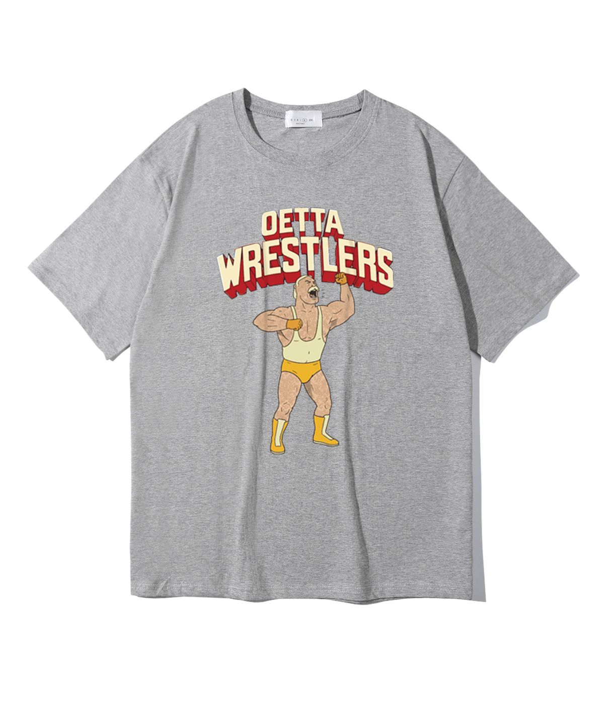 오에타(OETTA) 레슬러 더블코튼 오버핏 반팔티셔츠 OTS26006(10COLOR)