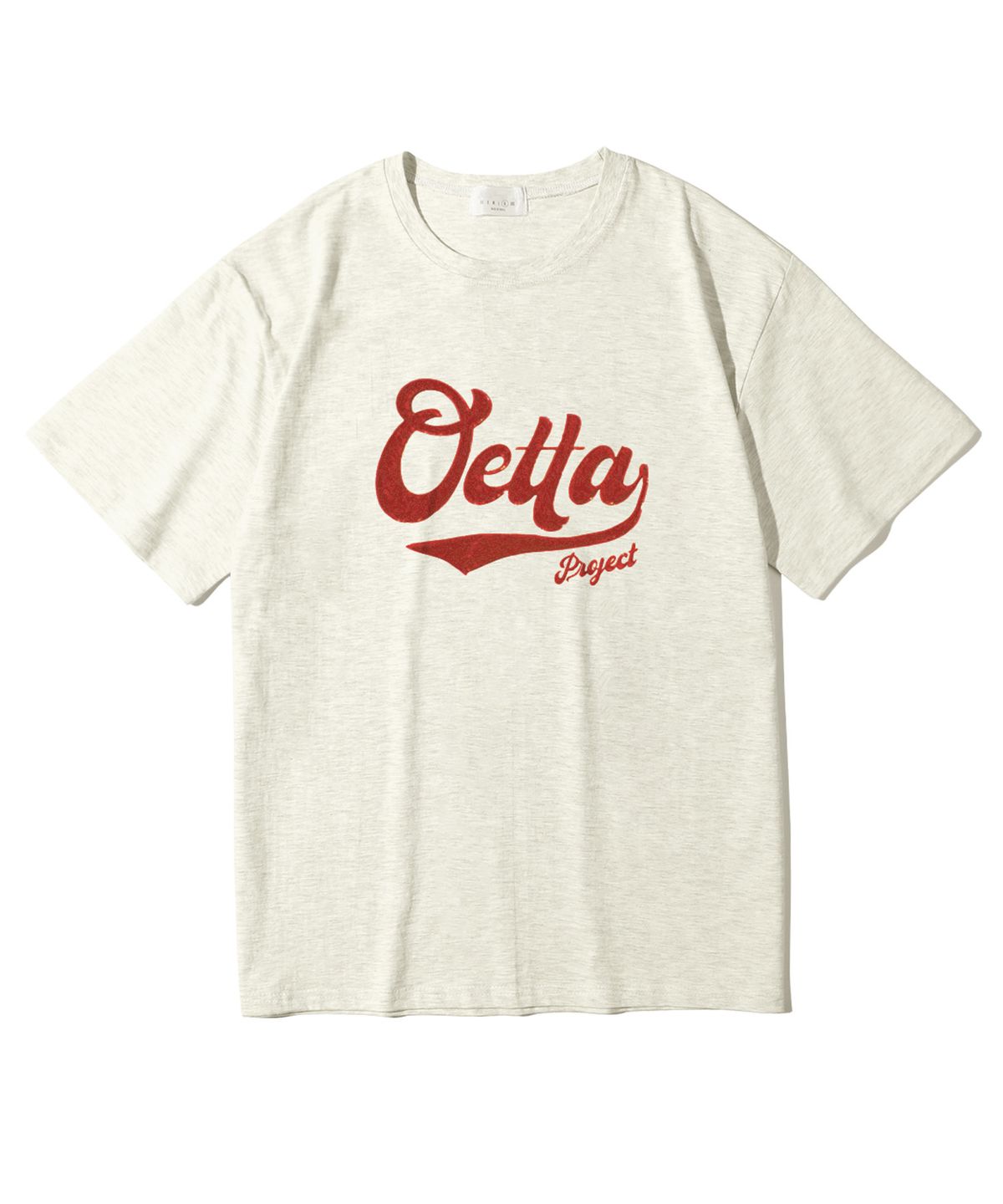 오에타(OETTA) 컬리로고 더블코튼 오버핏 반팔티셔츠 OTS26003(10COLOR)