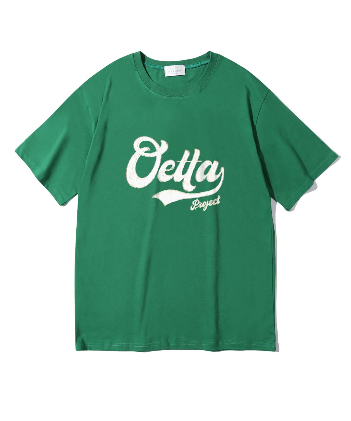 오에타(OETTA) 컬리로고 더블코튼 오버핏 반팔티셔츠 OTS26003(10COLOR)