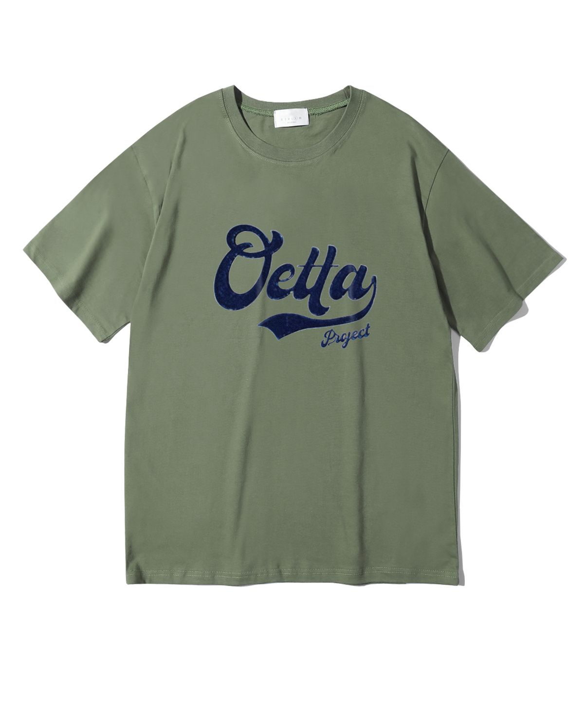 오에타(OETTA) 컬리로고 더블코튼 오버핏 반팔티셔츠 OTS26003(10COLOR)
