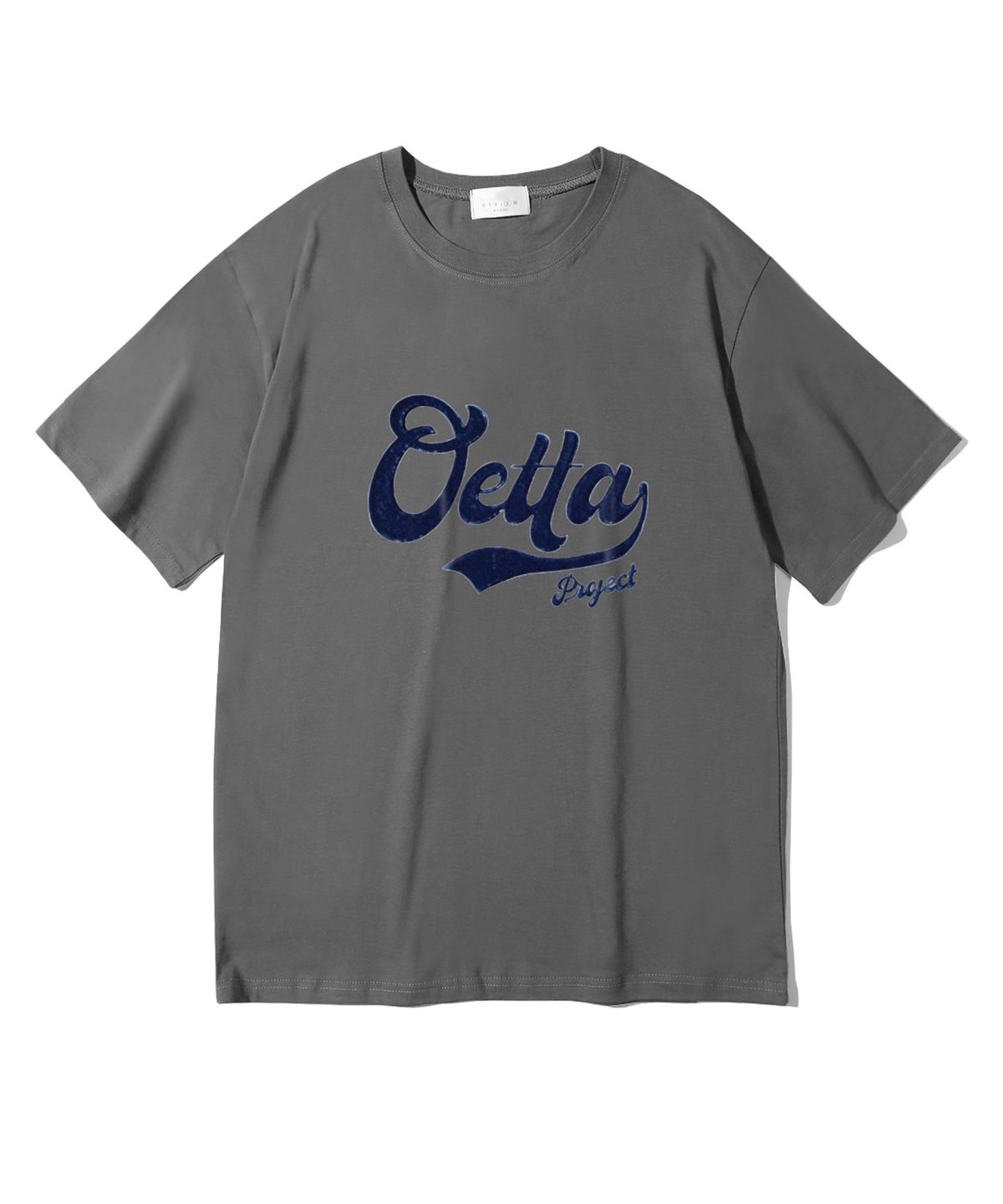 오에타(OETTA) 컬리로고 더블코튼 오버핏 반팔티셔츠 OTS26003(10COLOR)
