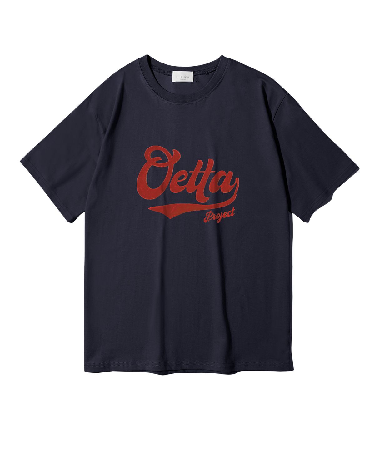 오에타(OETTA) 컬리로고 더블코튼 오버핏 반팔티셔츠 OTS26003(10COLOR)