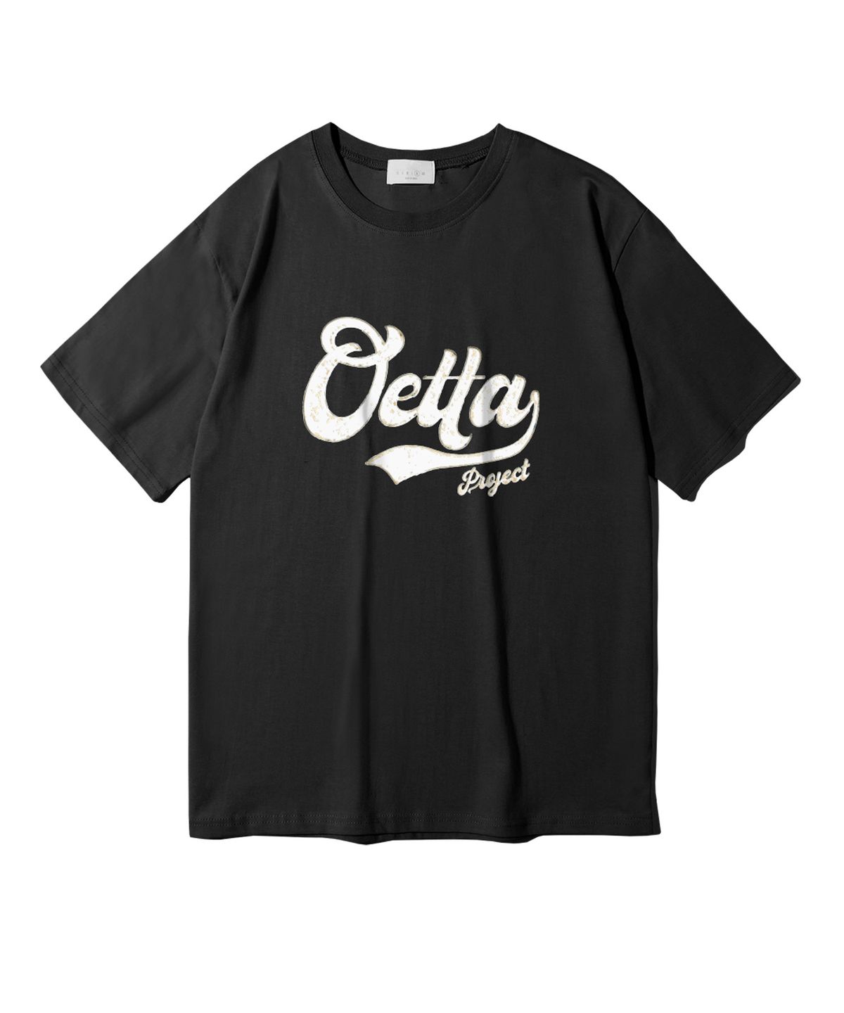 오에타(OETTA) 컬리로고 더블코튼 오버핏 반팔티셔츠 OTS26003(10COLOR)