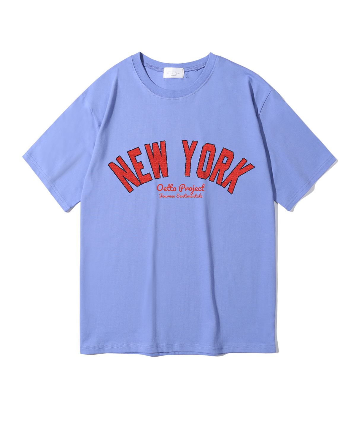 오에타(OETTA) 텍스쳐뉴욕 더블코튼 오버핏 반팔티셔츠 OTS26002(10COLOR)