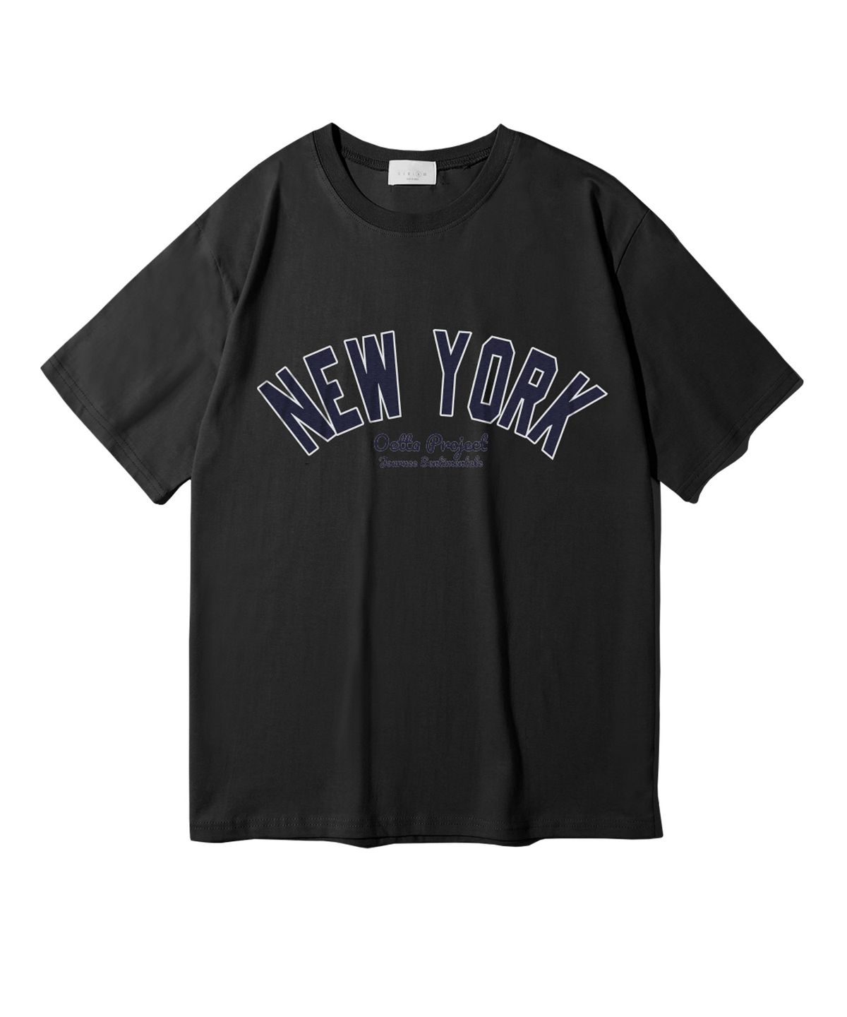 오에타(OETTA) 텍스쳐뉴욕 더블코튼 오버핏 반팔티셔츠 OTS26002(10COLOR)