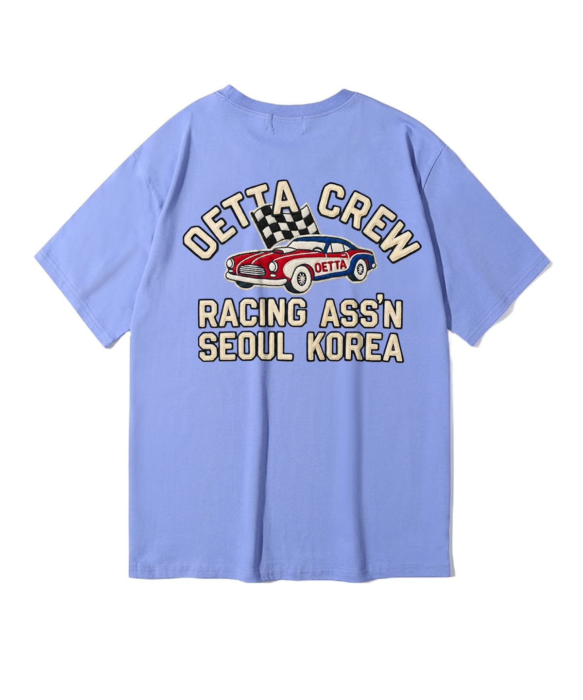 오에타(OETTA) 크루레이싱 더블코튼 오버핏 반팔티셔츠 OTS26001(10COLOR)