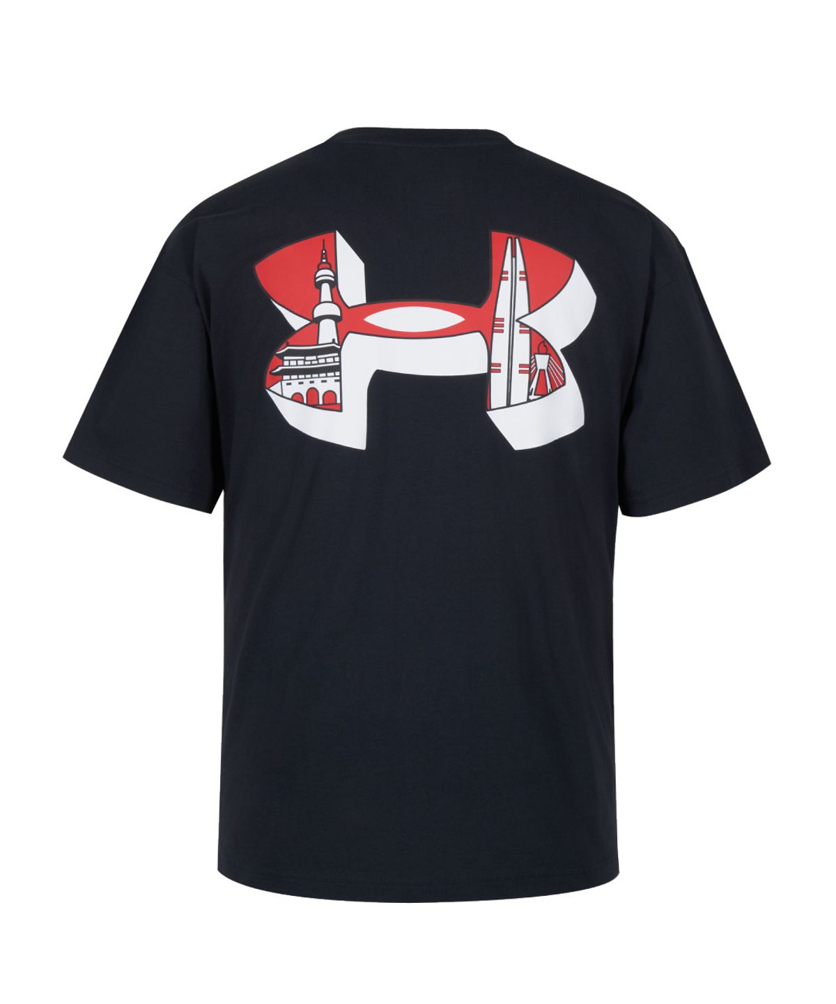 언더아머(UNDERARMOUR) 유니섹스 APAC 서울 아치 반팔 6015439-001