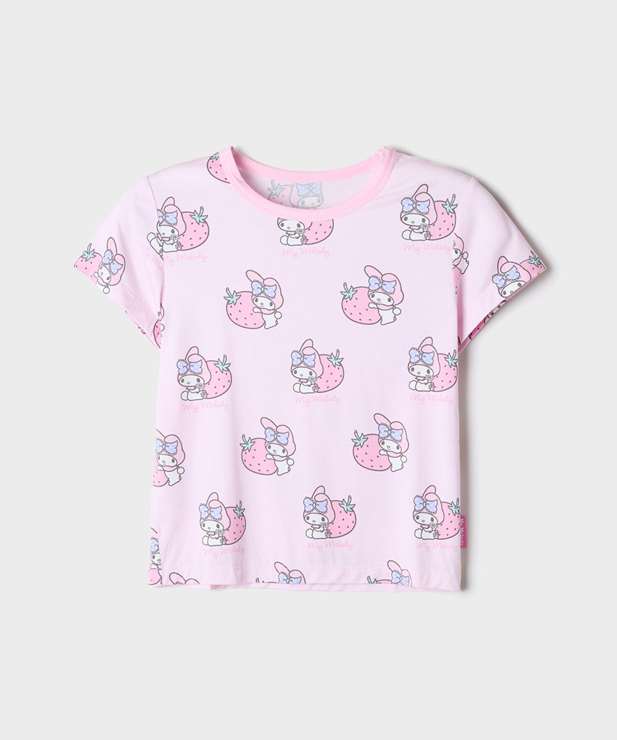 스파오 키즈(SPAO KIDS) [키즈] (산리오캐릭터즈) 3부 모달 실내복(Light Pink)_SPLOG24KU1
