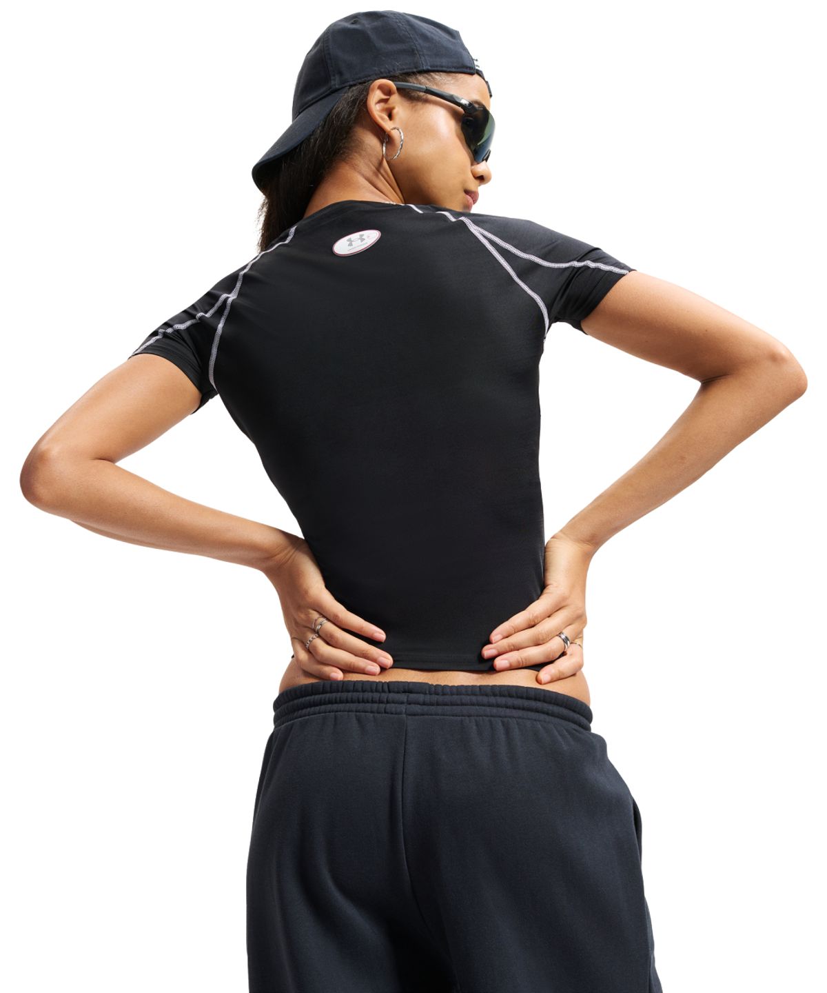 언더아머(UNDERARMOUR) 여성 히트기어 엘리트 반팔 6015368-008