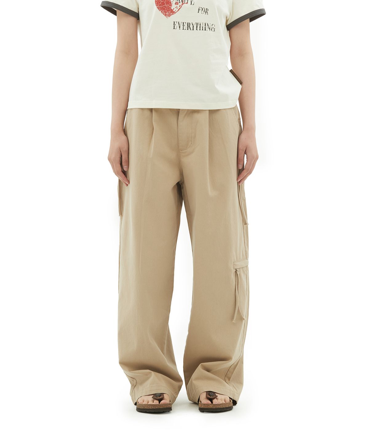 데프가먼츠(DEFGARMENTS) SAGGING ZIPPER POCKET PANTS [2COLOR]