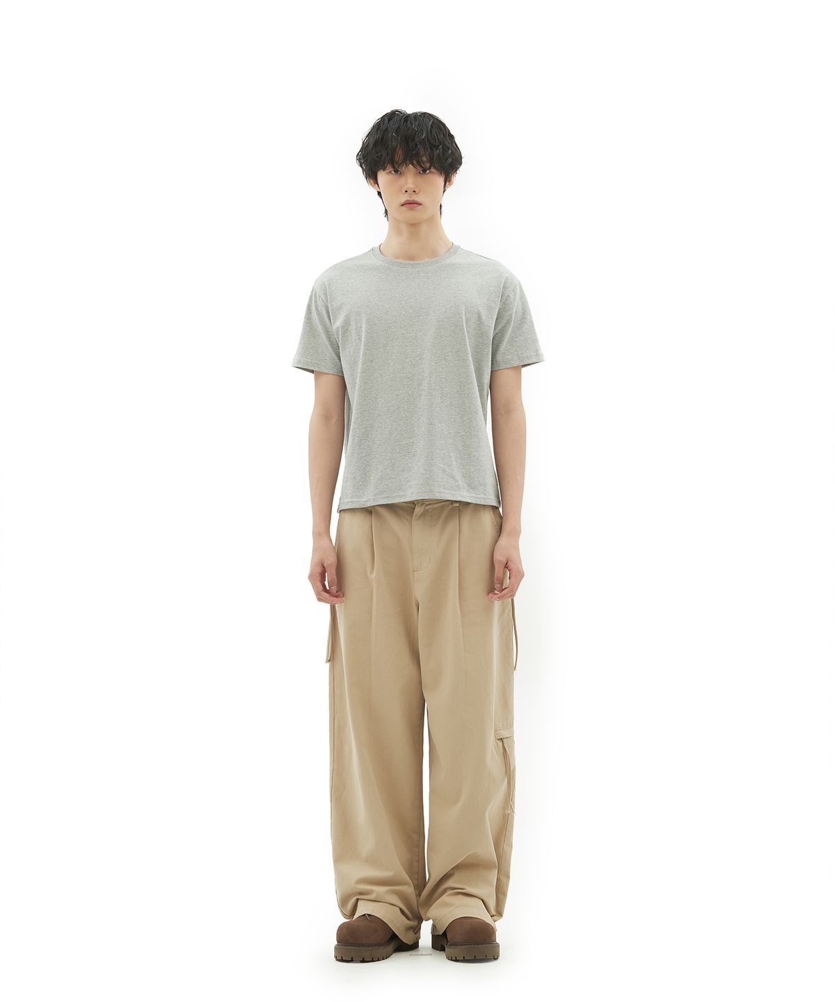 데프가먼츠(DEFGARMENTS) SAGGING ZIPPER POCKET PANTS [2COLOR]
