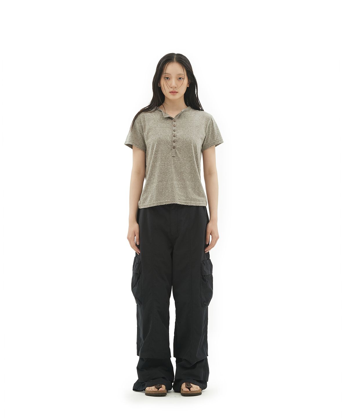 데프가먼츠(DEFGARMENTS) WIDE CARGO PANTS [2COLOR]