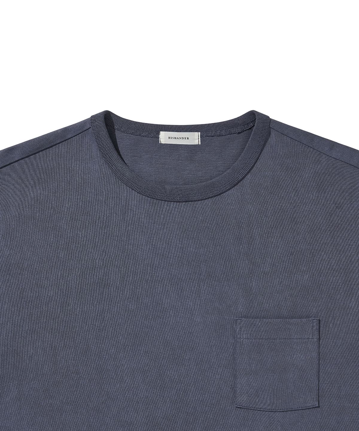 히즈핸더(HISHANDER) VINTAGE FADE S/S TEE NAVY