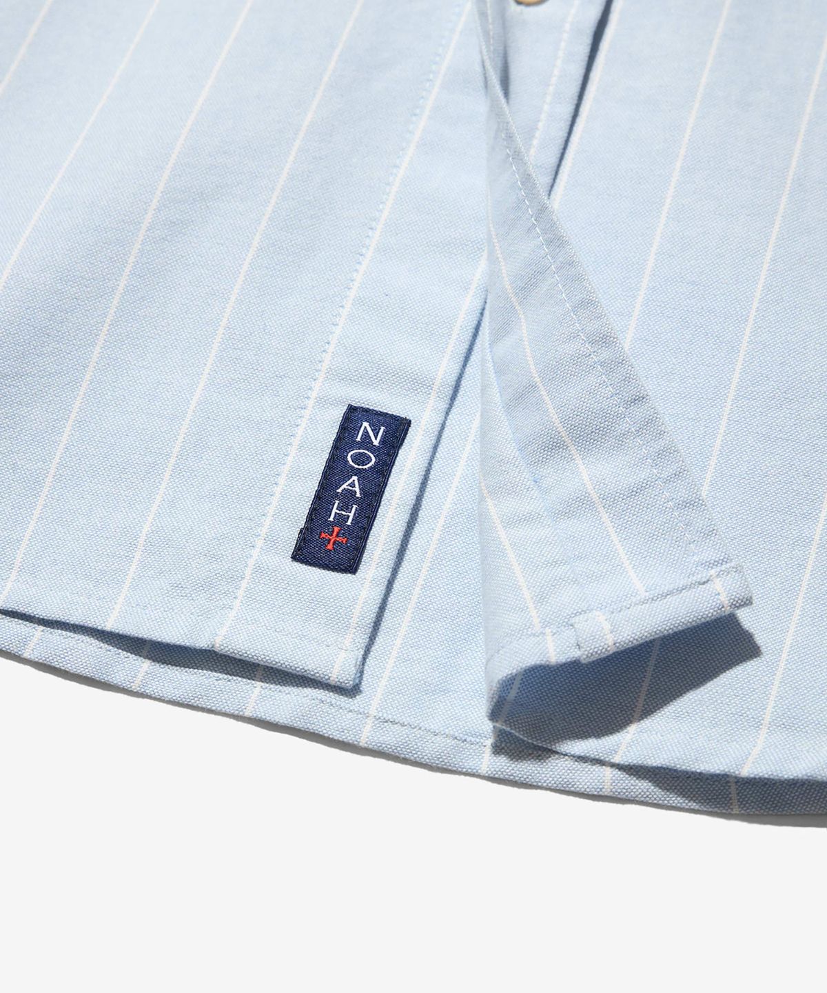 노아(NOAH) (U) 라이트웨이트 옥스포드 셔츠 페일 블루 LIGHTWEIGHT OXFORD SHIRT PALE BLUE