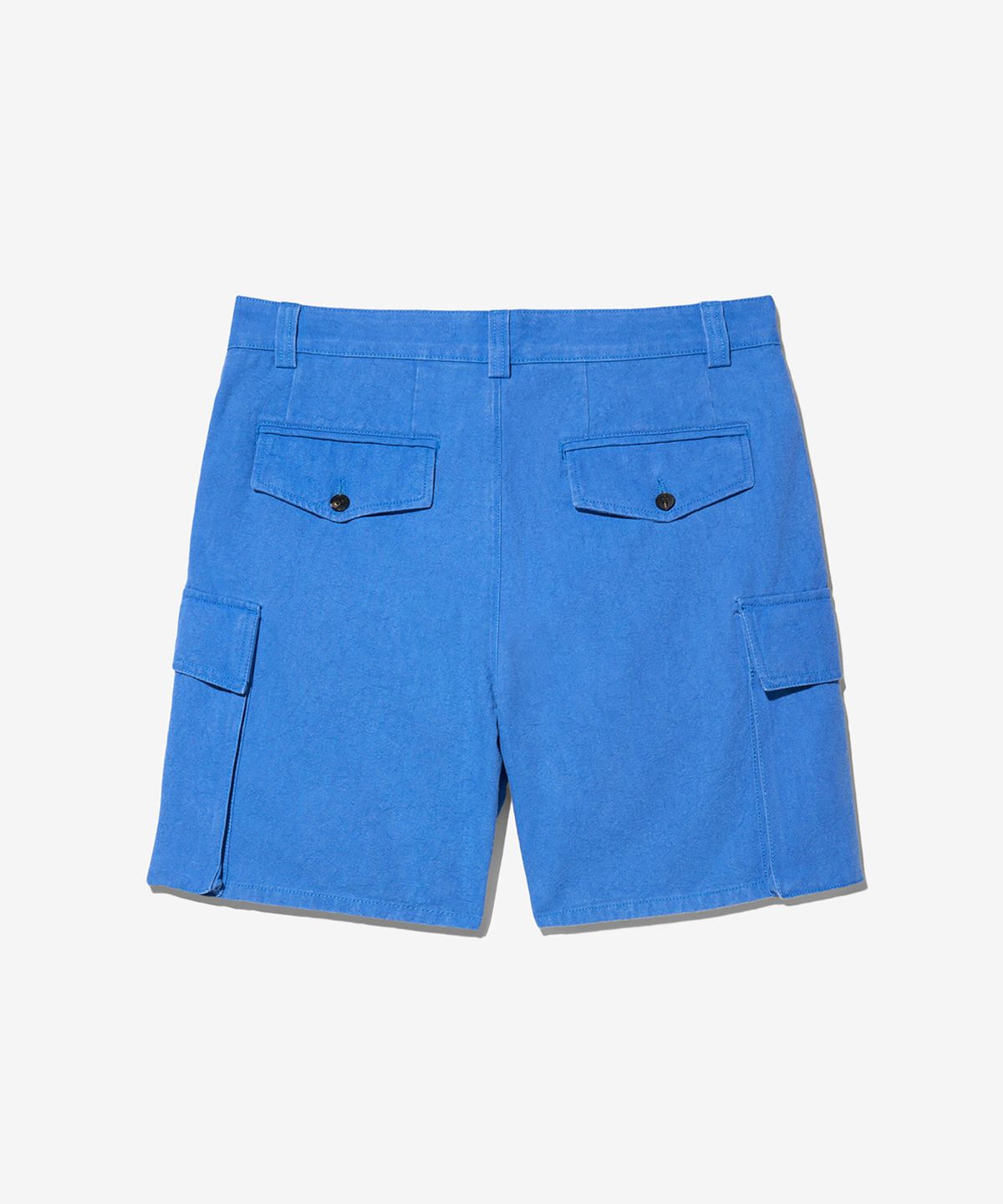 노아(NOAH) (U) 플리츠 카고 쇼츠 로얄 PLEATED CARGO SHORTS ROYAL